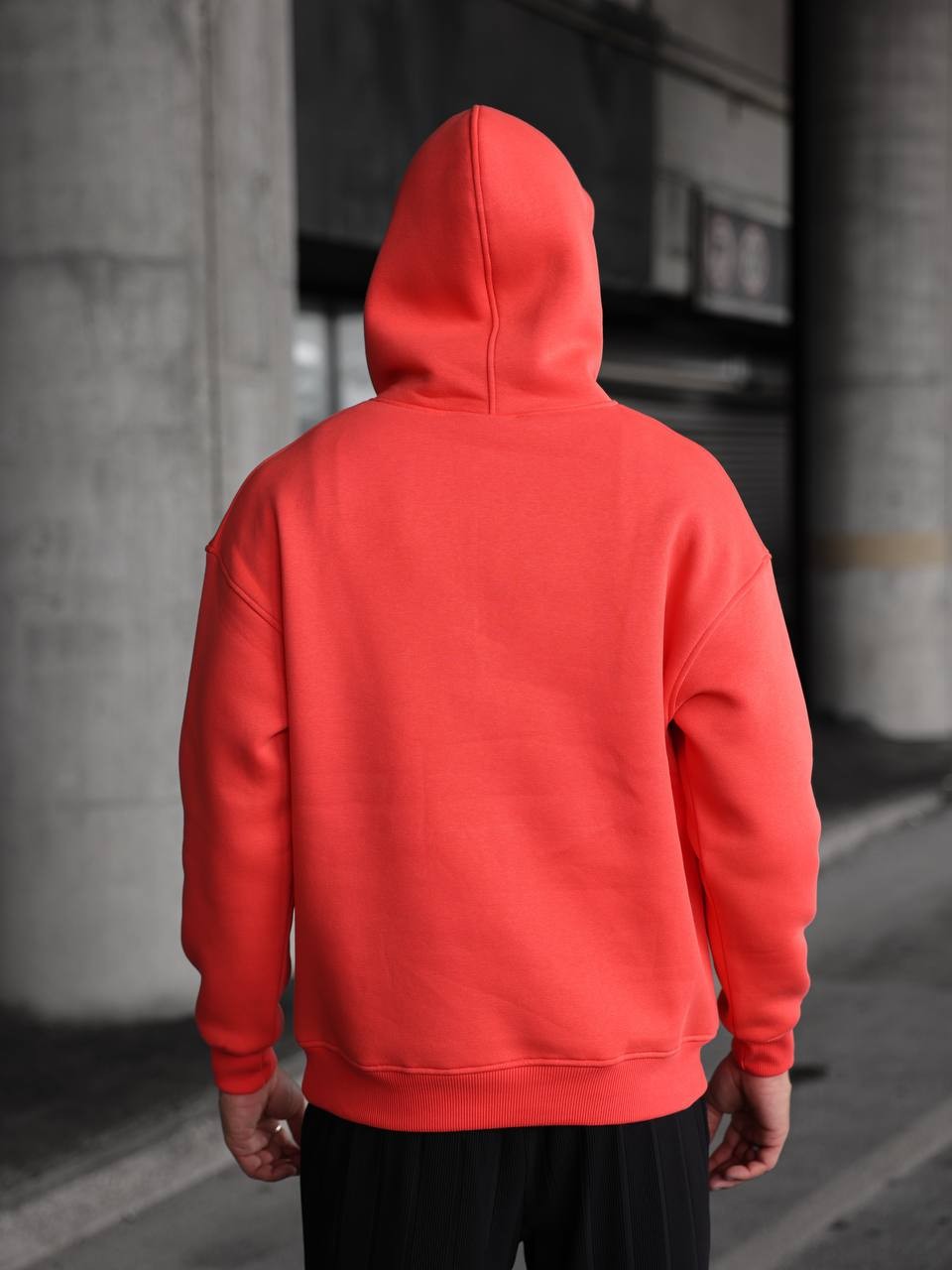 Kapüşonlu Cep Detaylı Hoodie