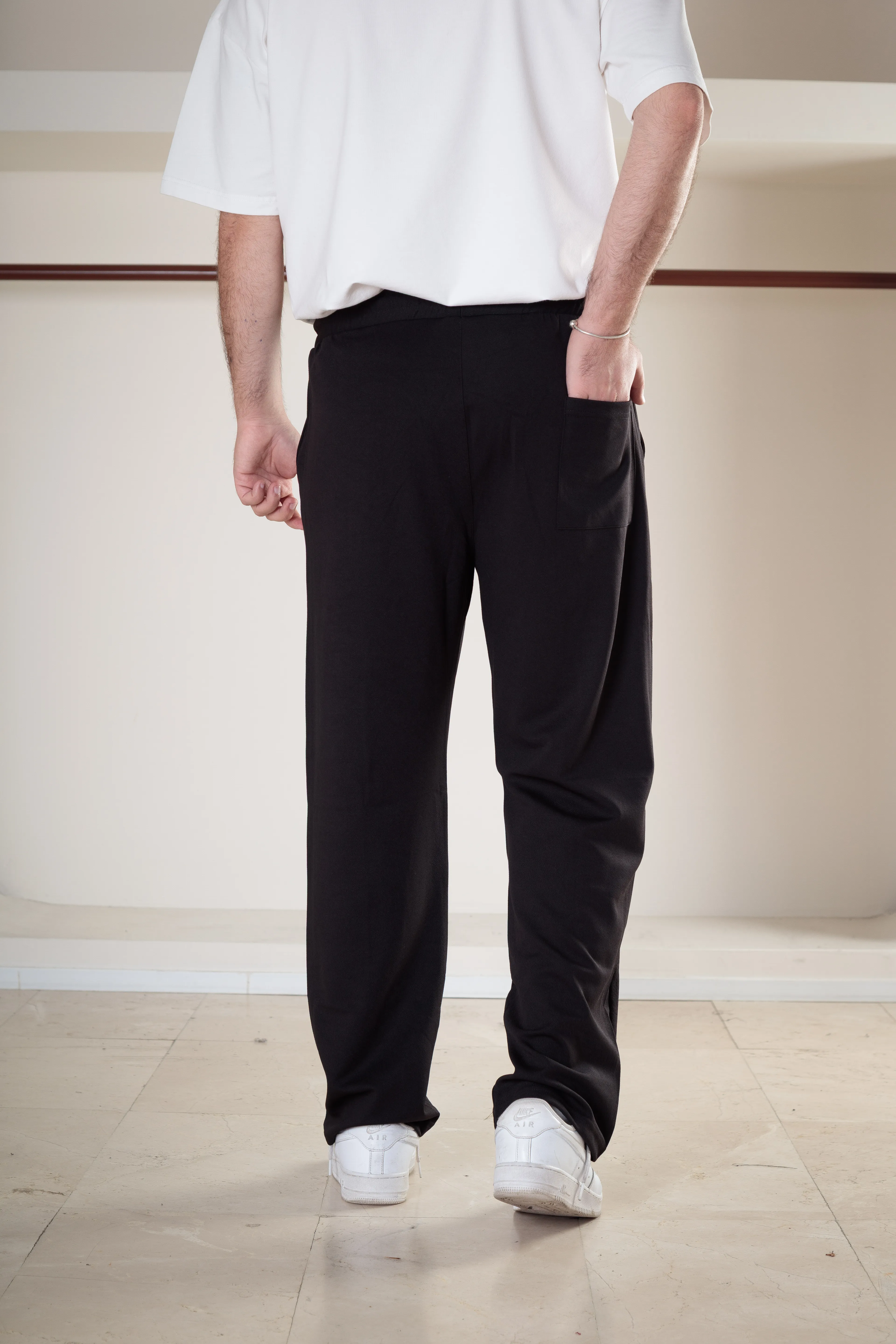 Ful Lıkralı Baggy Pantolon