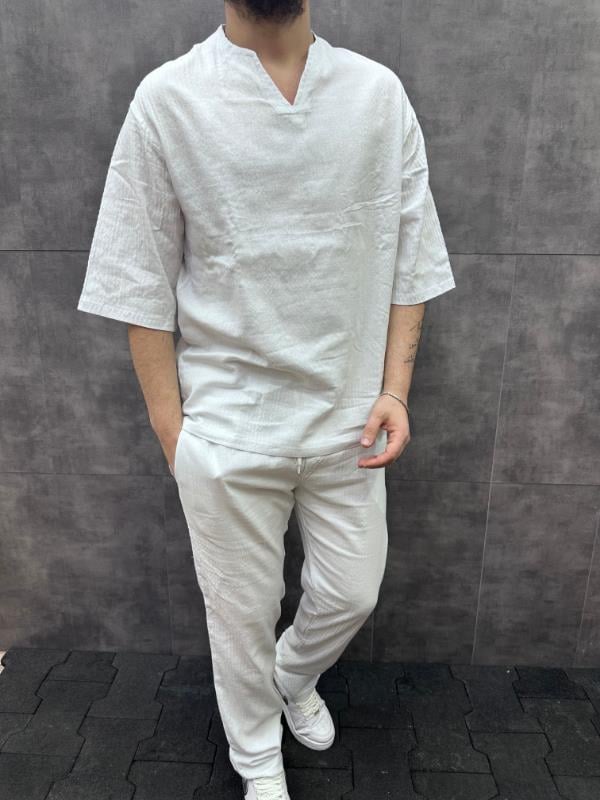 Fakir Kol Keten Tshirt