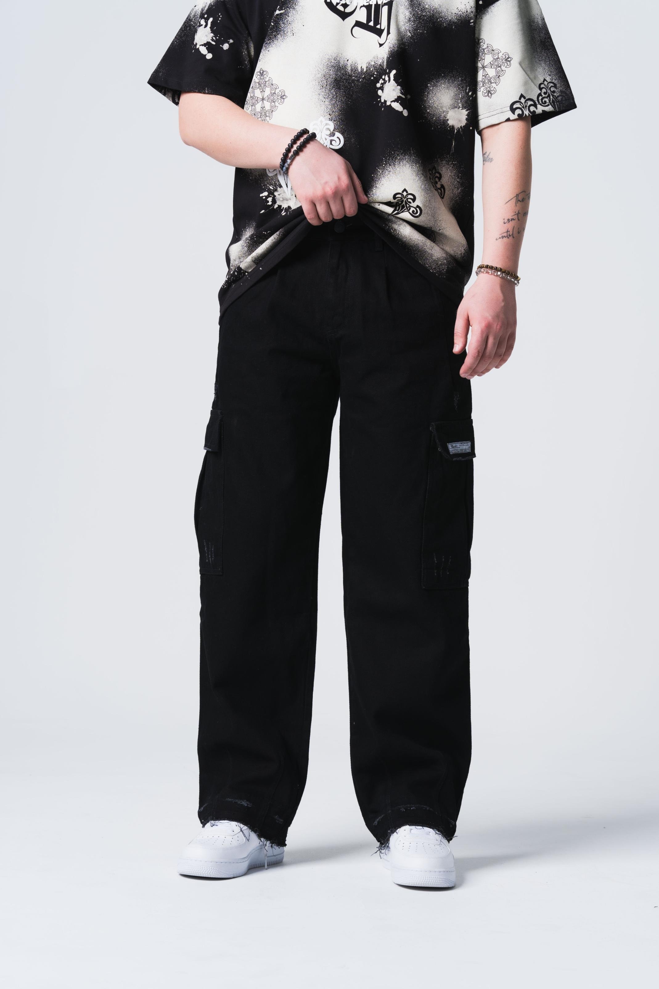 Kargo Cep Balon Kalıp Kot Pantolon