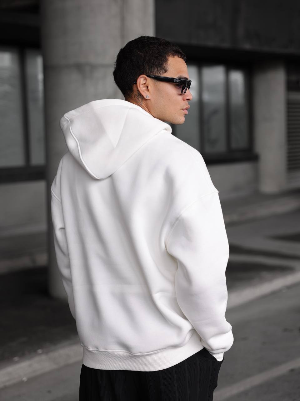 Kapüşonlu Cep Detaylı Hoodie