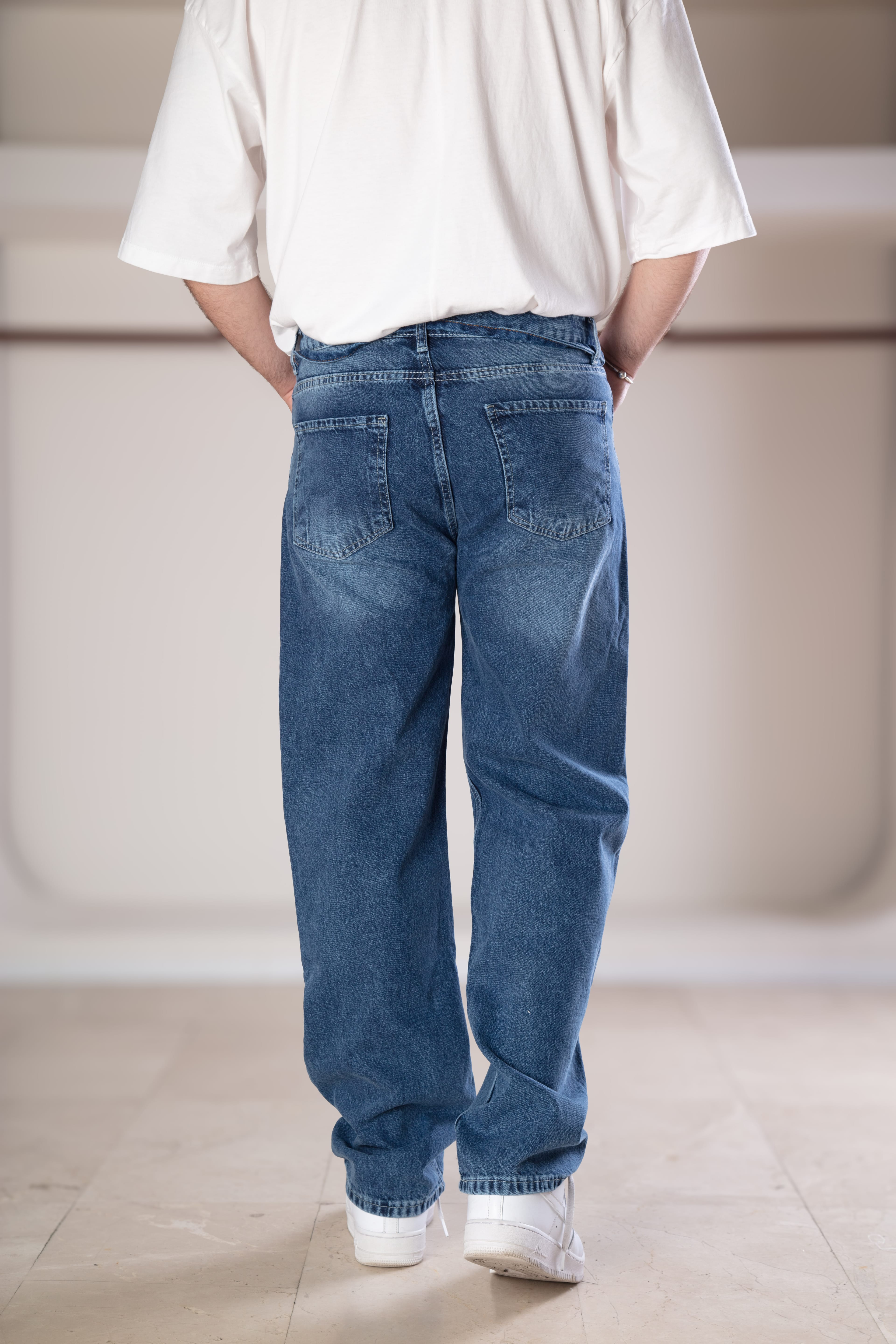 Erkek Baggy Jean Pantolon
