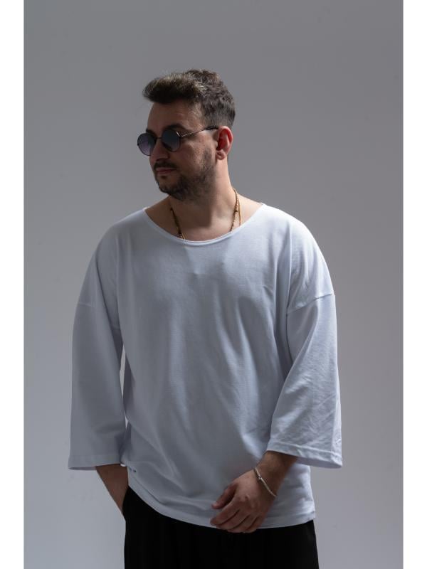 Oversize Fakir Kol Bohem T-Shirt