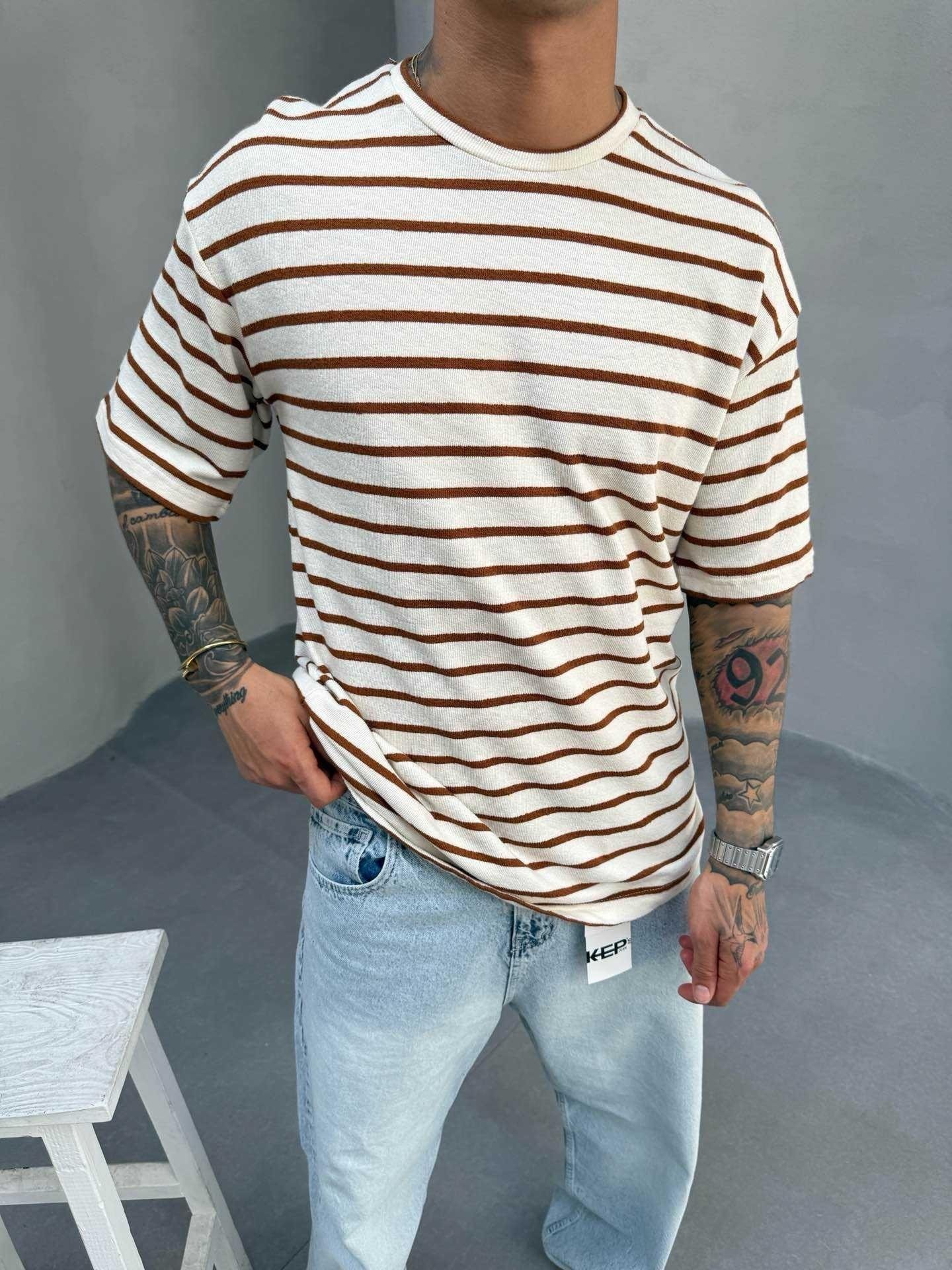 Çizgili Tshirt