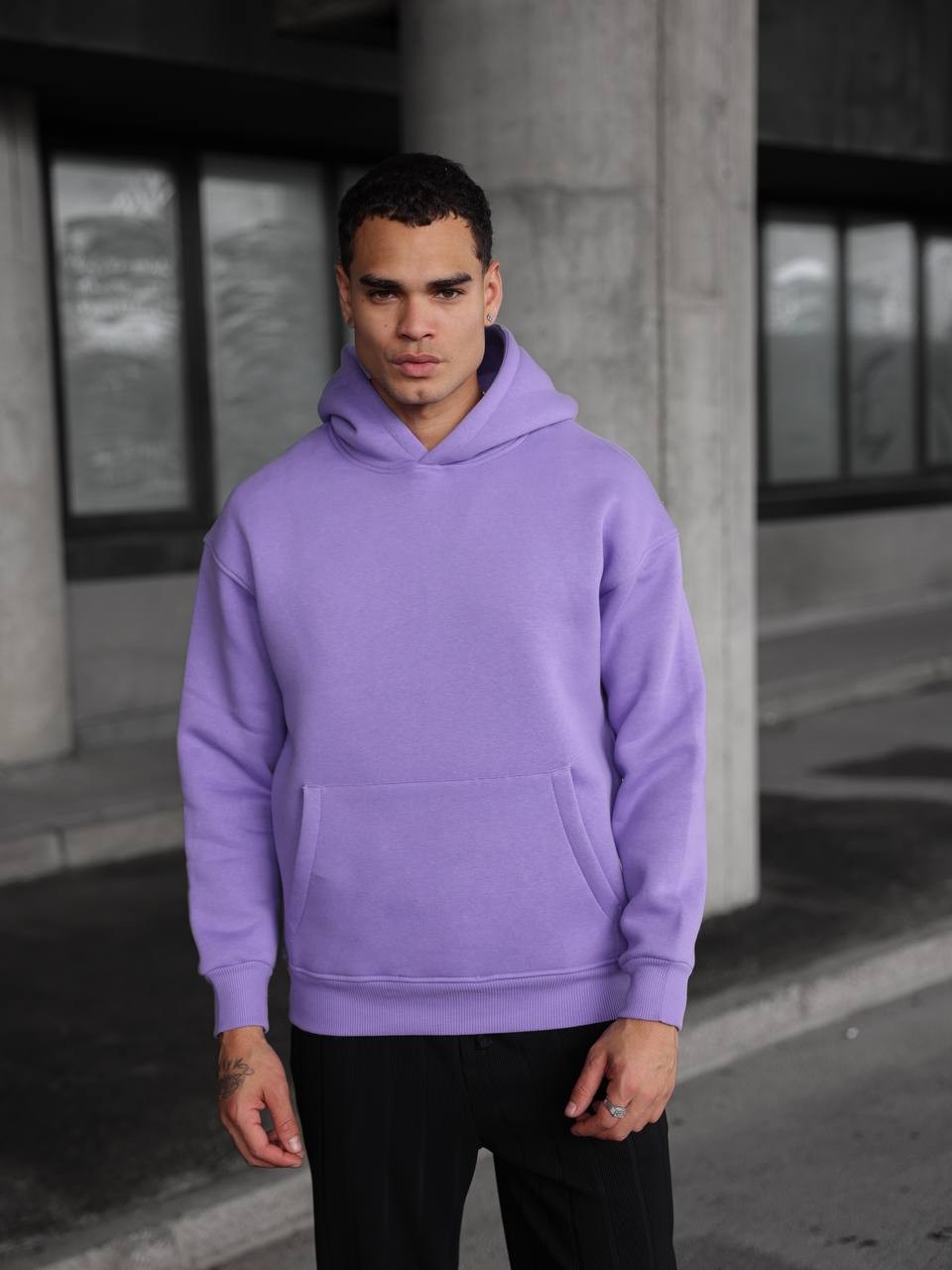 Kapüşonlu Cep Detaylı Hoodie