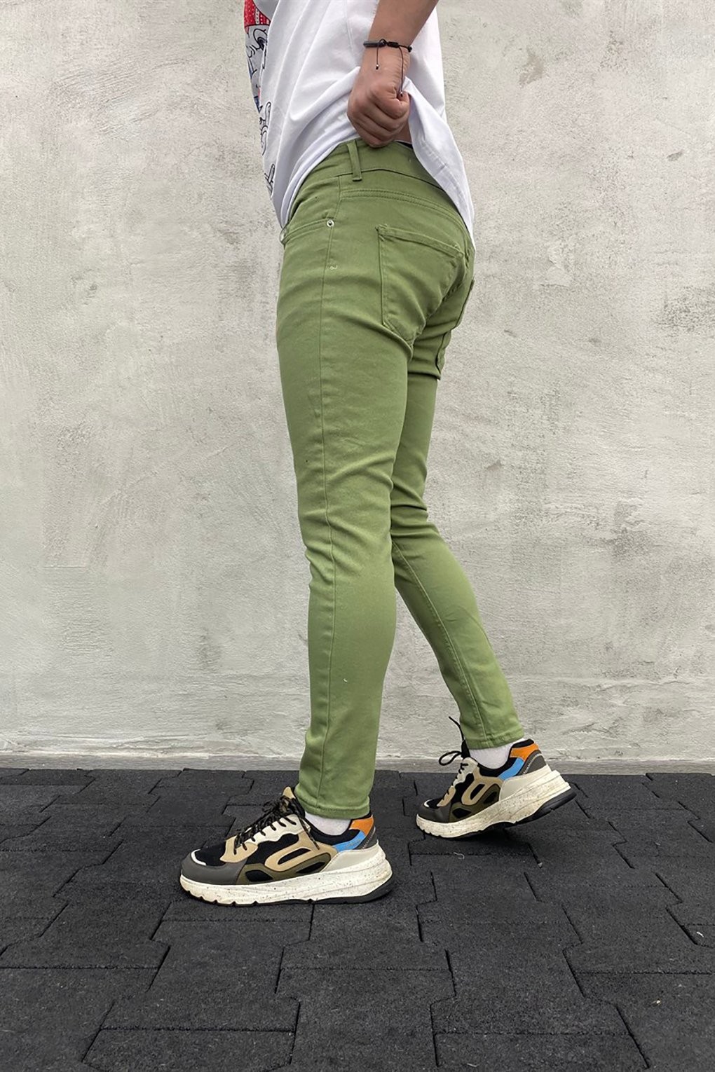 Erkek Skinny Kot Pantolon