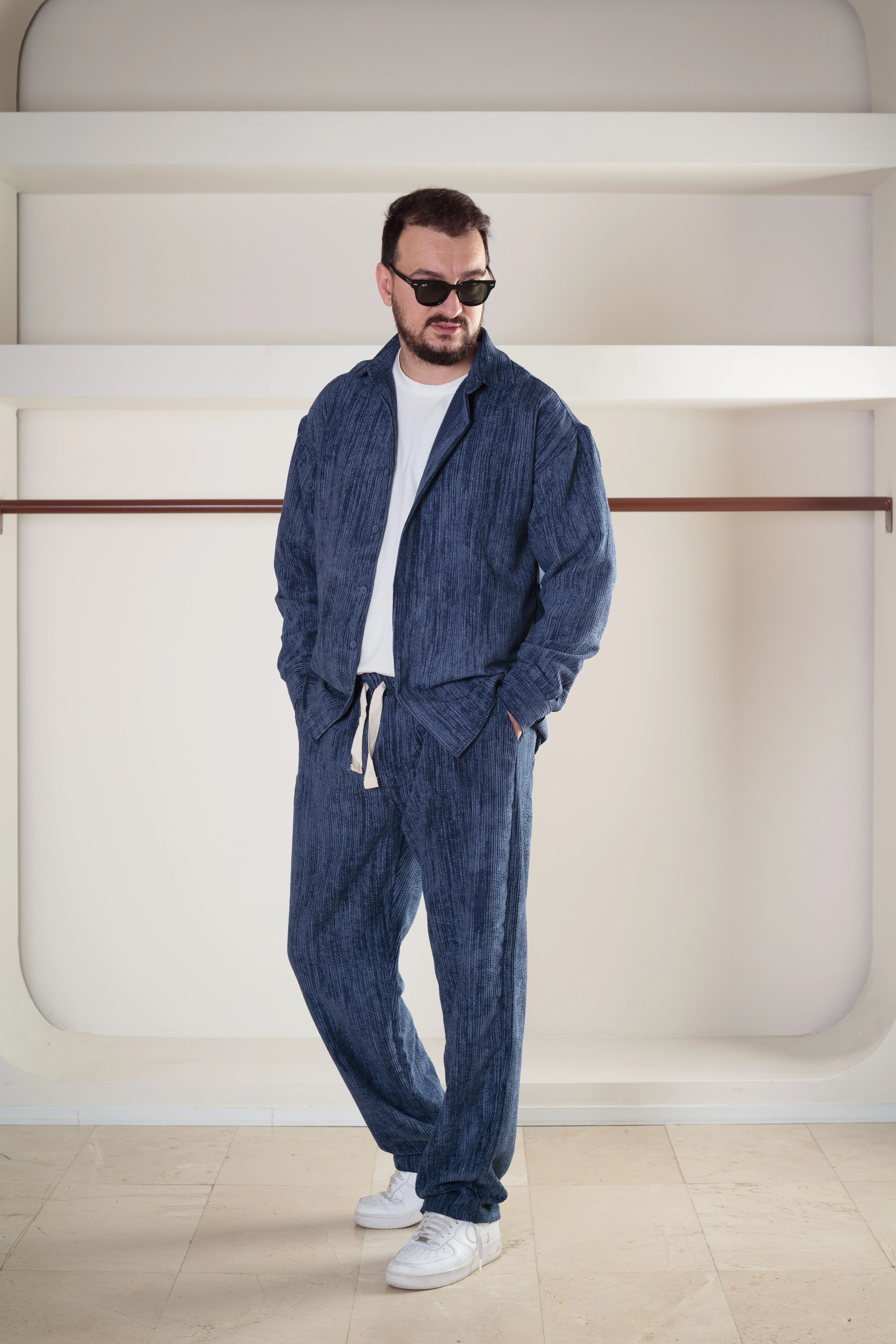 Oversize Kadife Takım