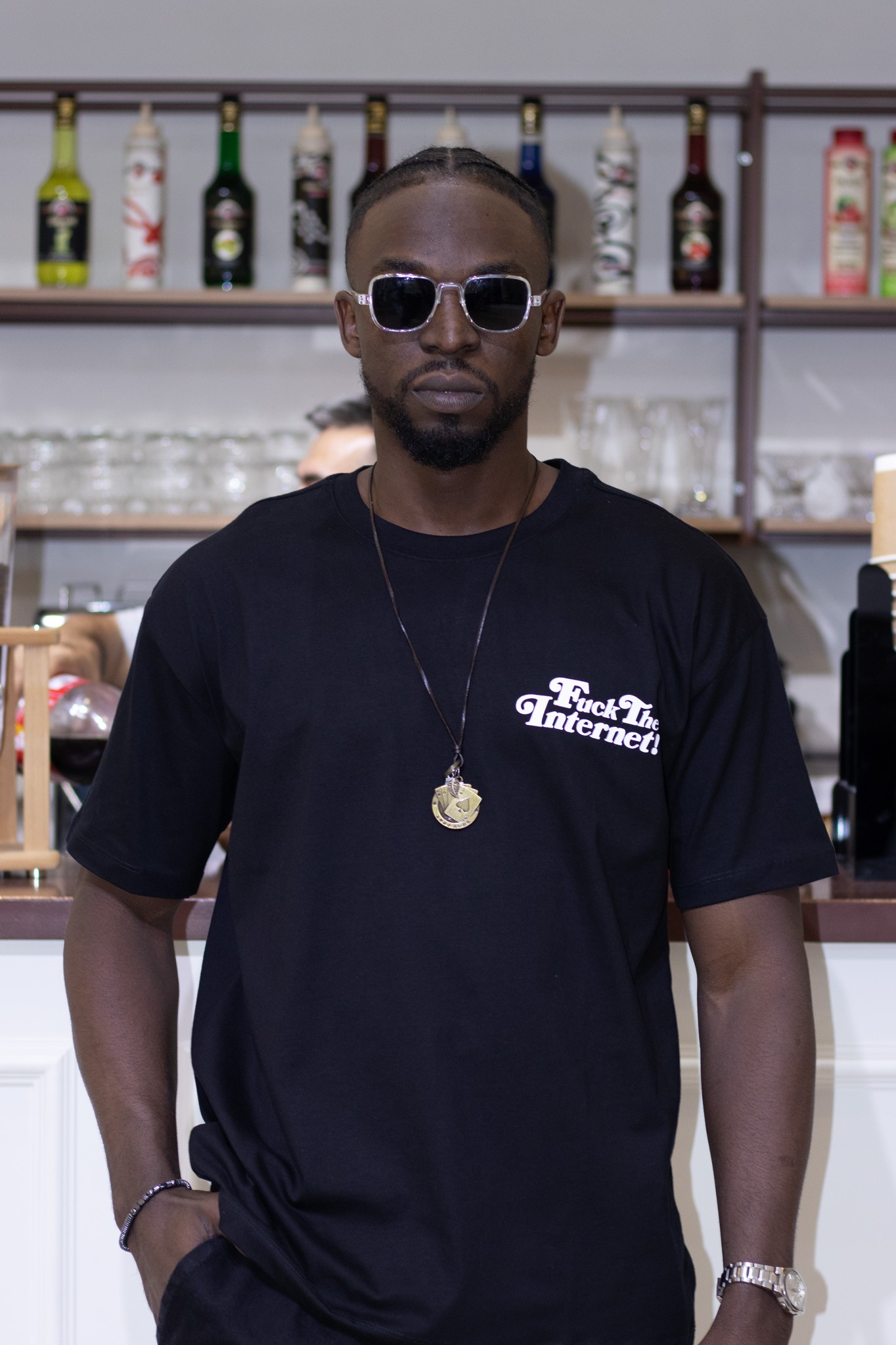 F**k The Baskılı Oversize Tshirt