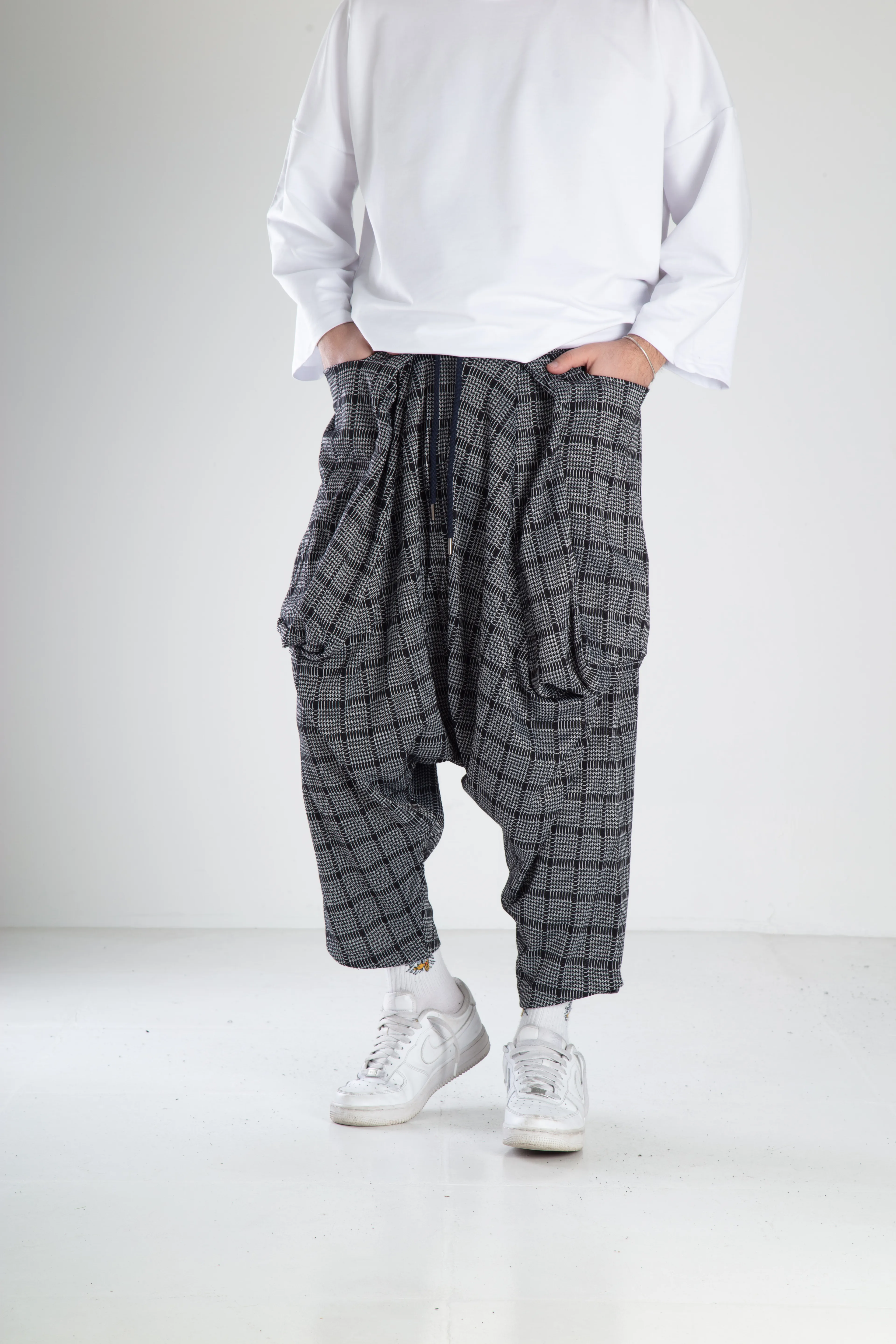 Torba Cep Spor Şalvar - gri