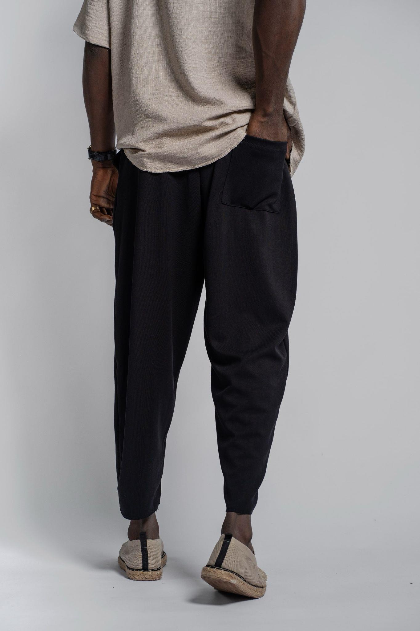 Cizgi Detaylı Baggy Pantolon