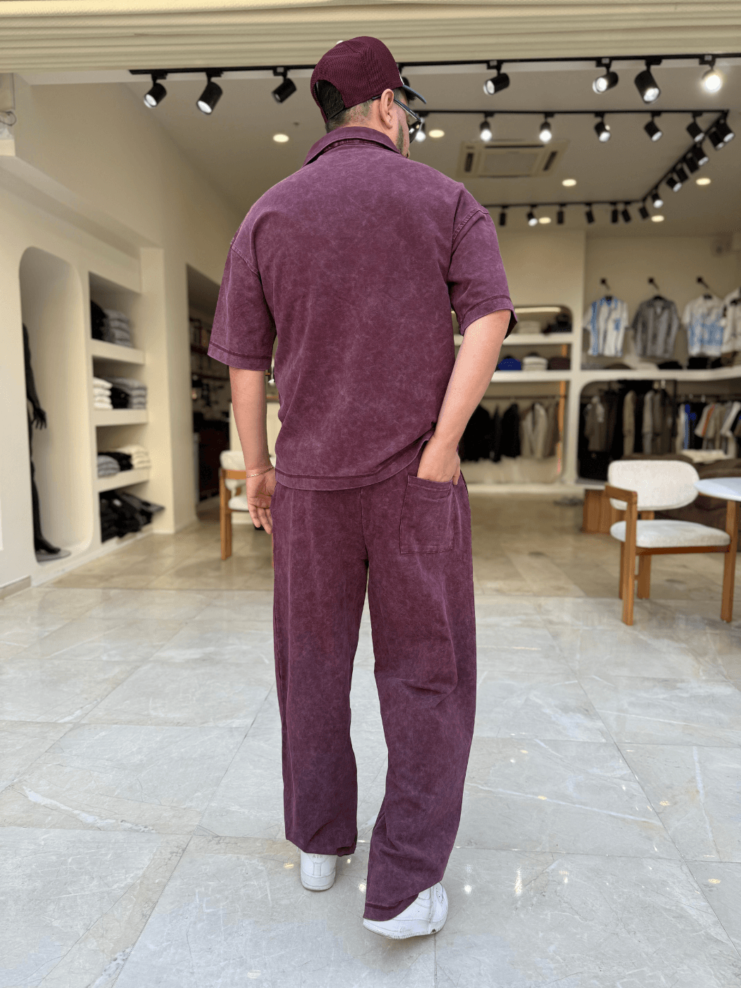 Fermuar Detaylı Oversize Takım