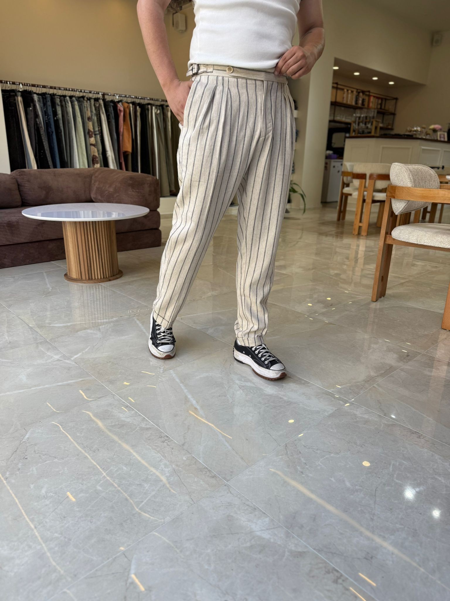 İtalyan Kesim Baggy Pantolon