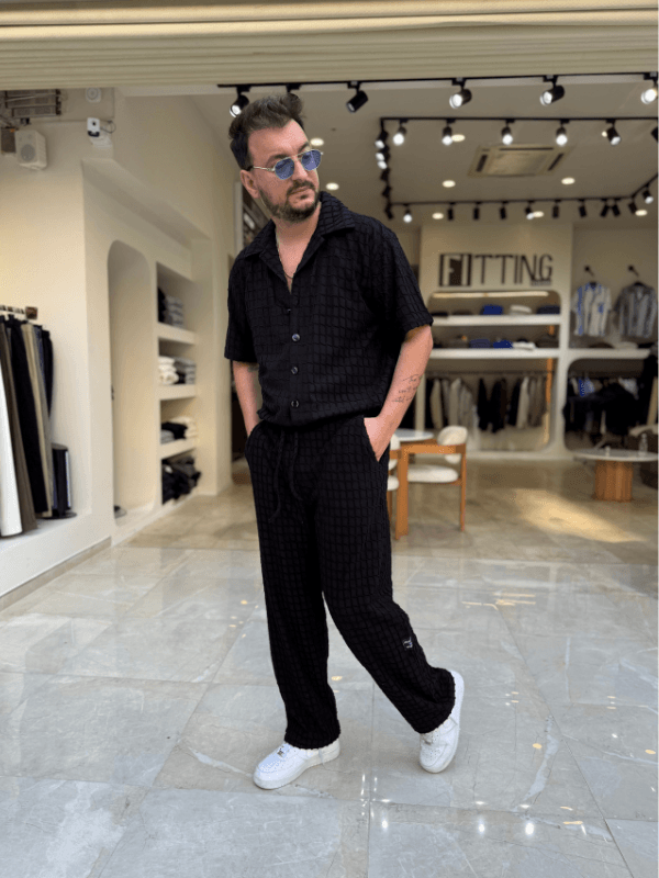 Gömlekli Oversize Takım 