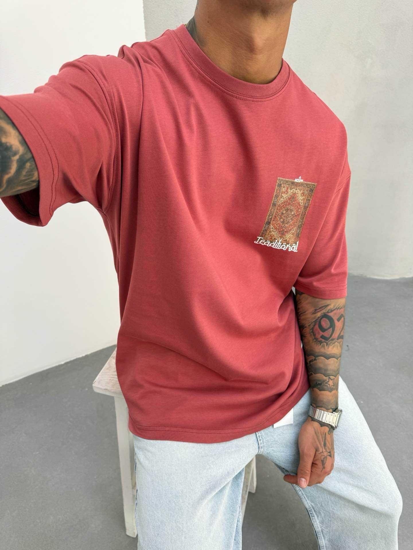 Baskılı Oversize Tshirt