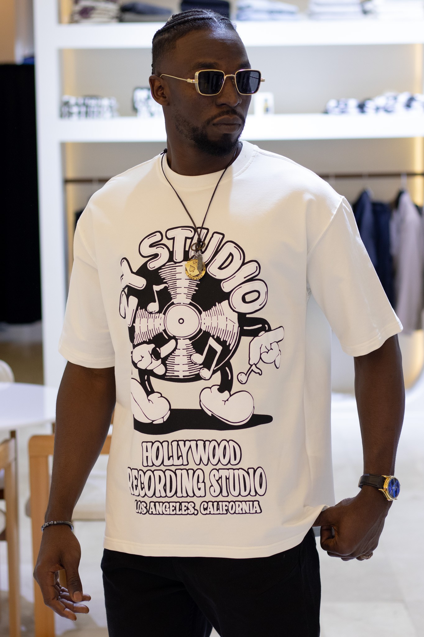 Baskılı Oversize T-Shirt