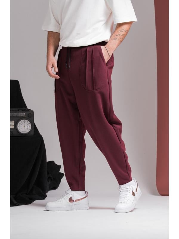 Nervürlü Baget Pantolon