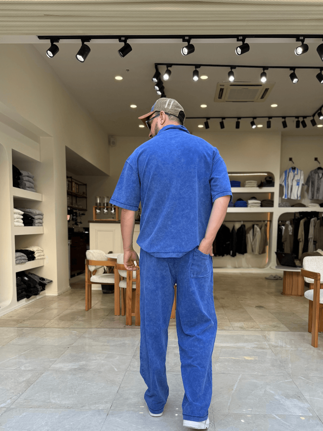 Fermuar Detaylı Oversize Takım