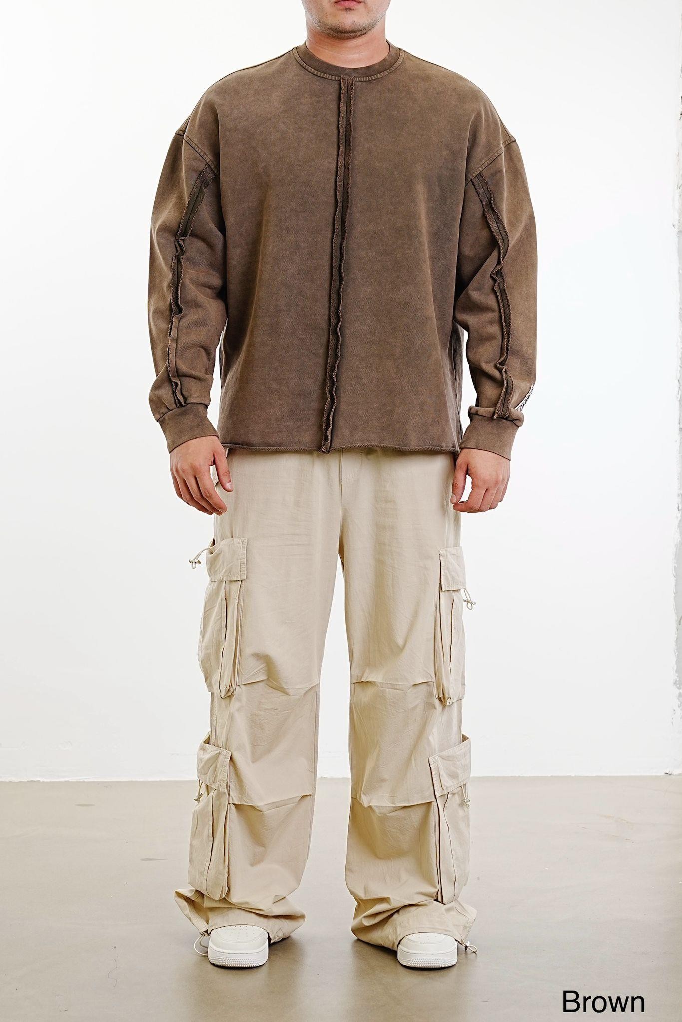 Asit Yıkama Sweatshirt