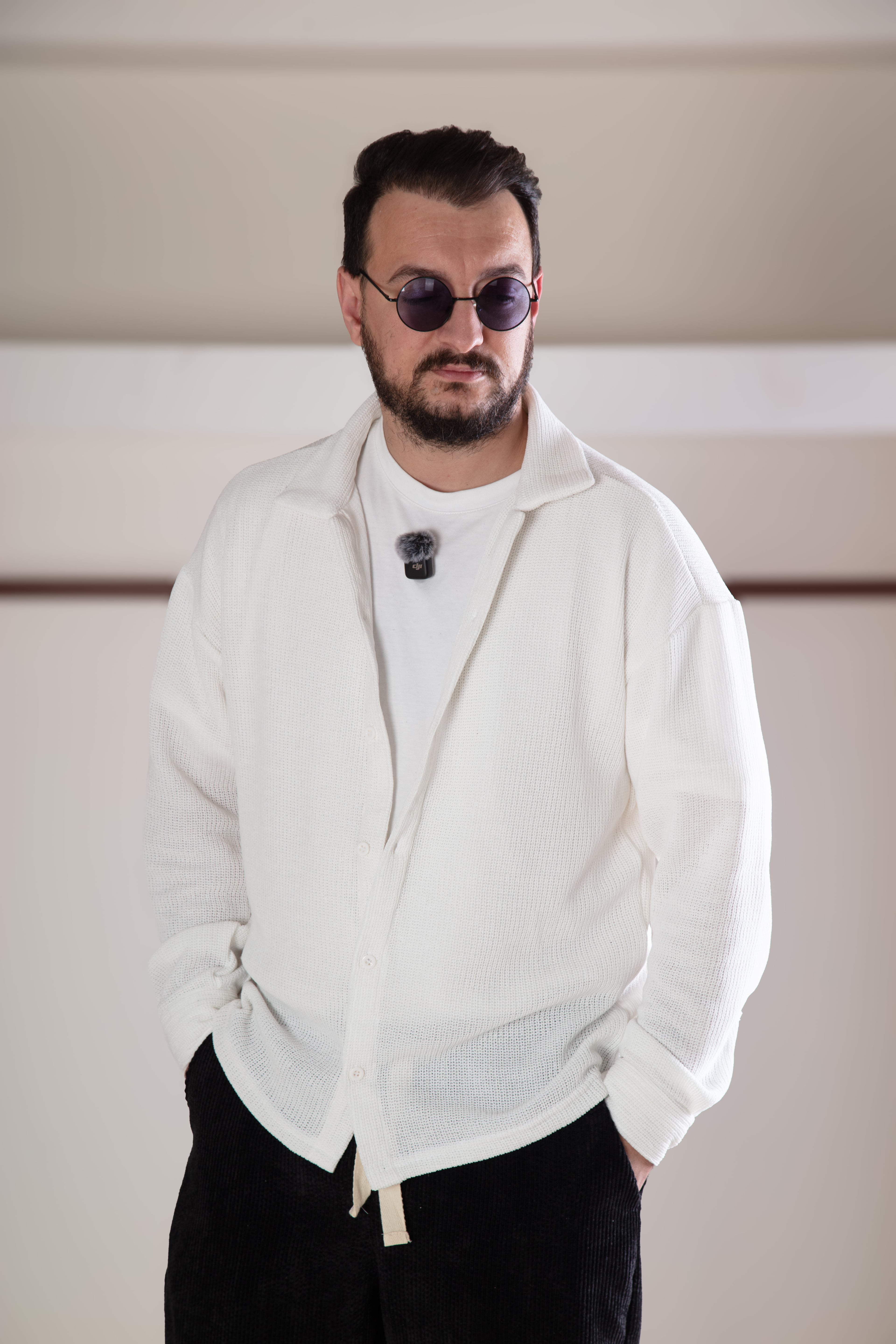 Oversize Triko Gömlek