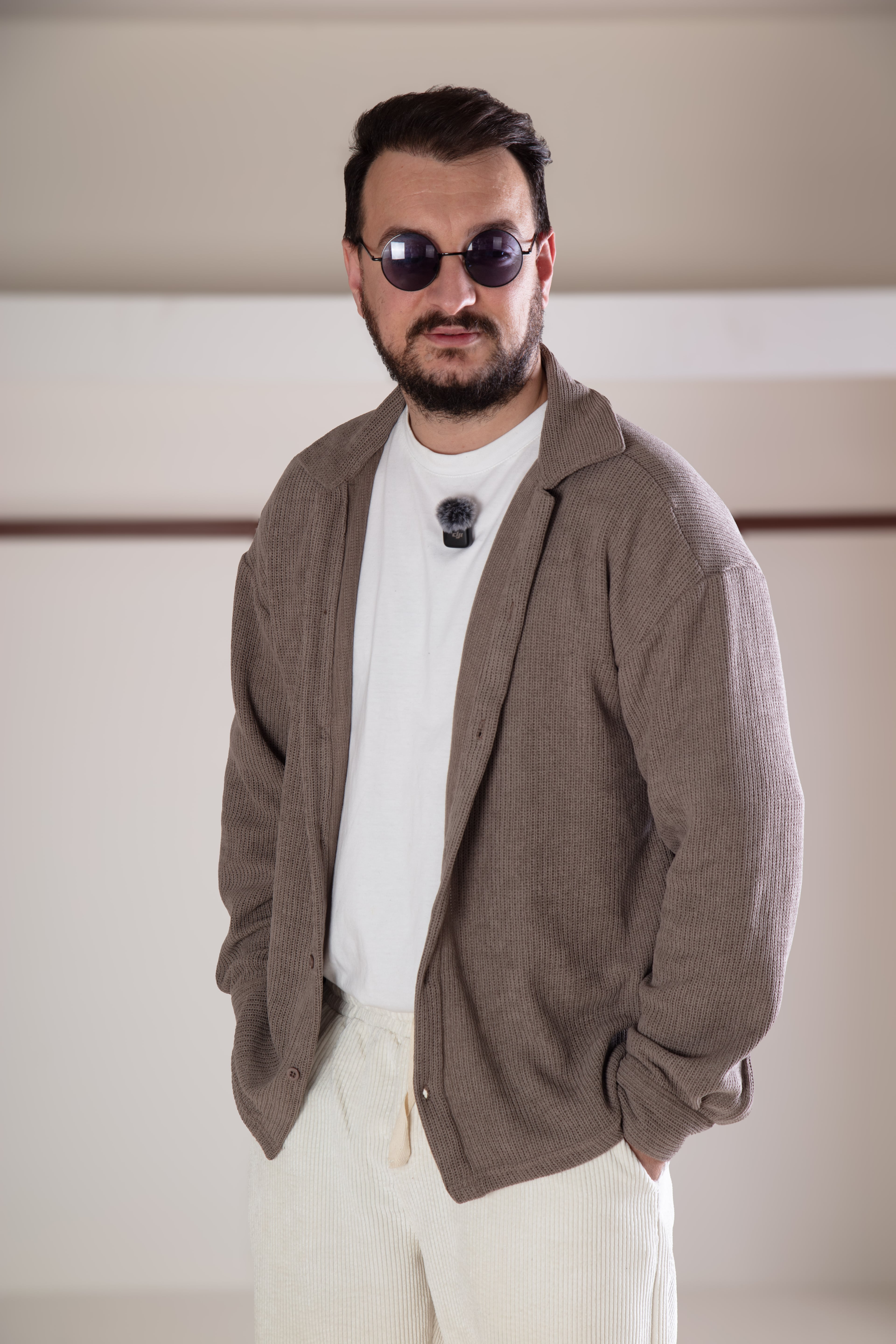 Oversize Triko Gömlek