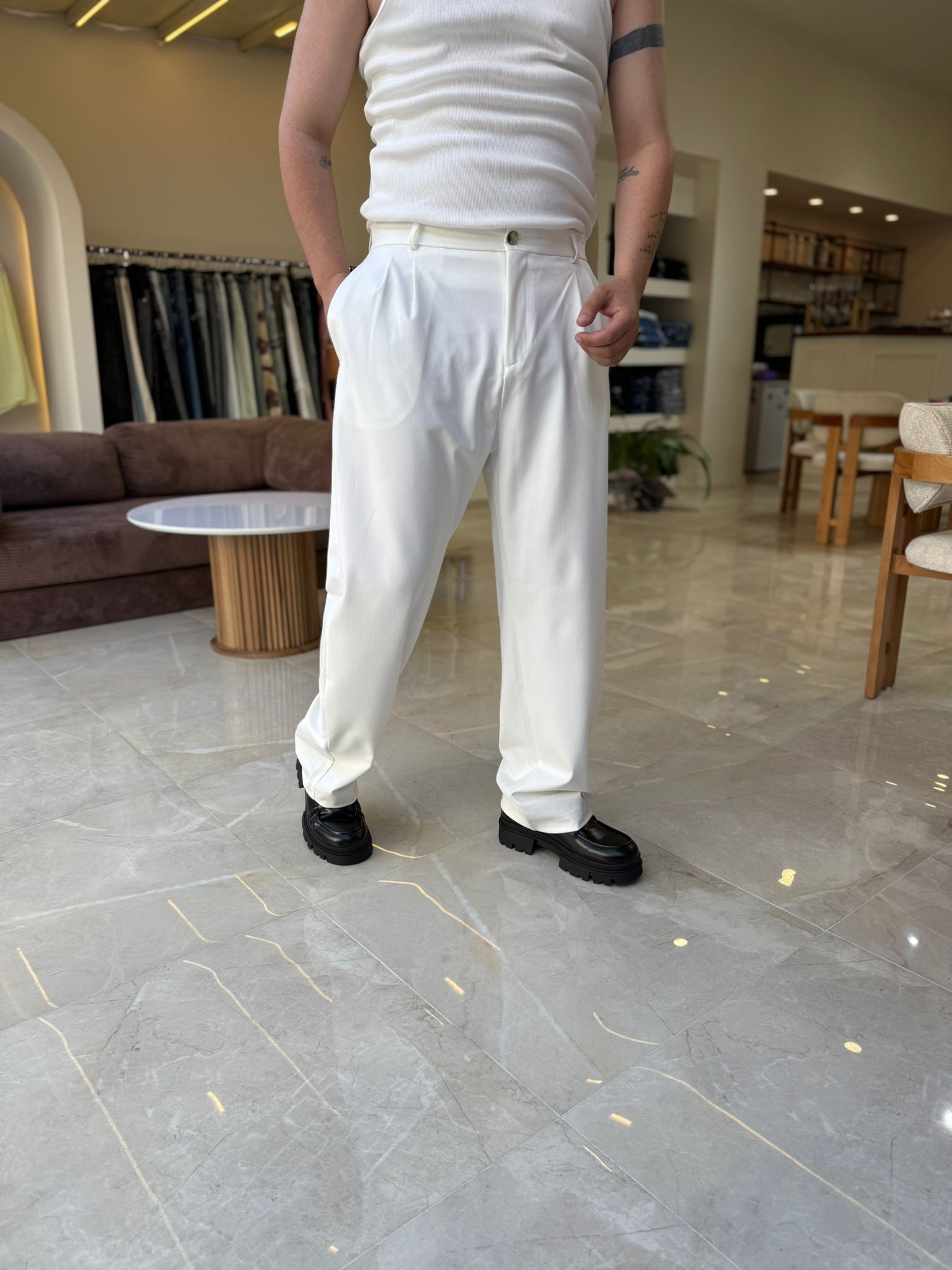 İtalyan Kesim Baggy Pantolon
