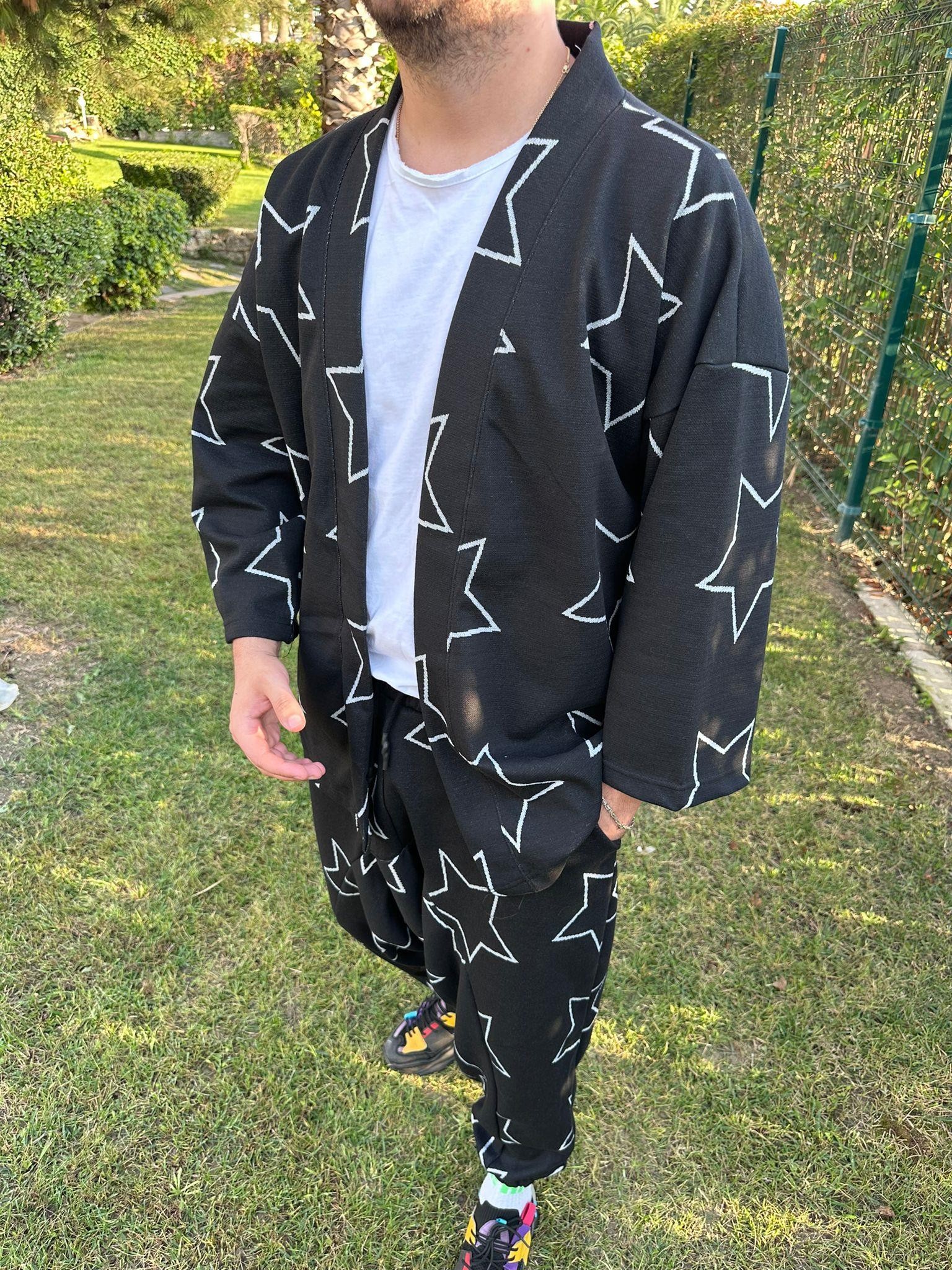 Desenli Kimono
