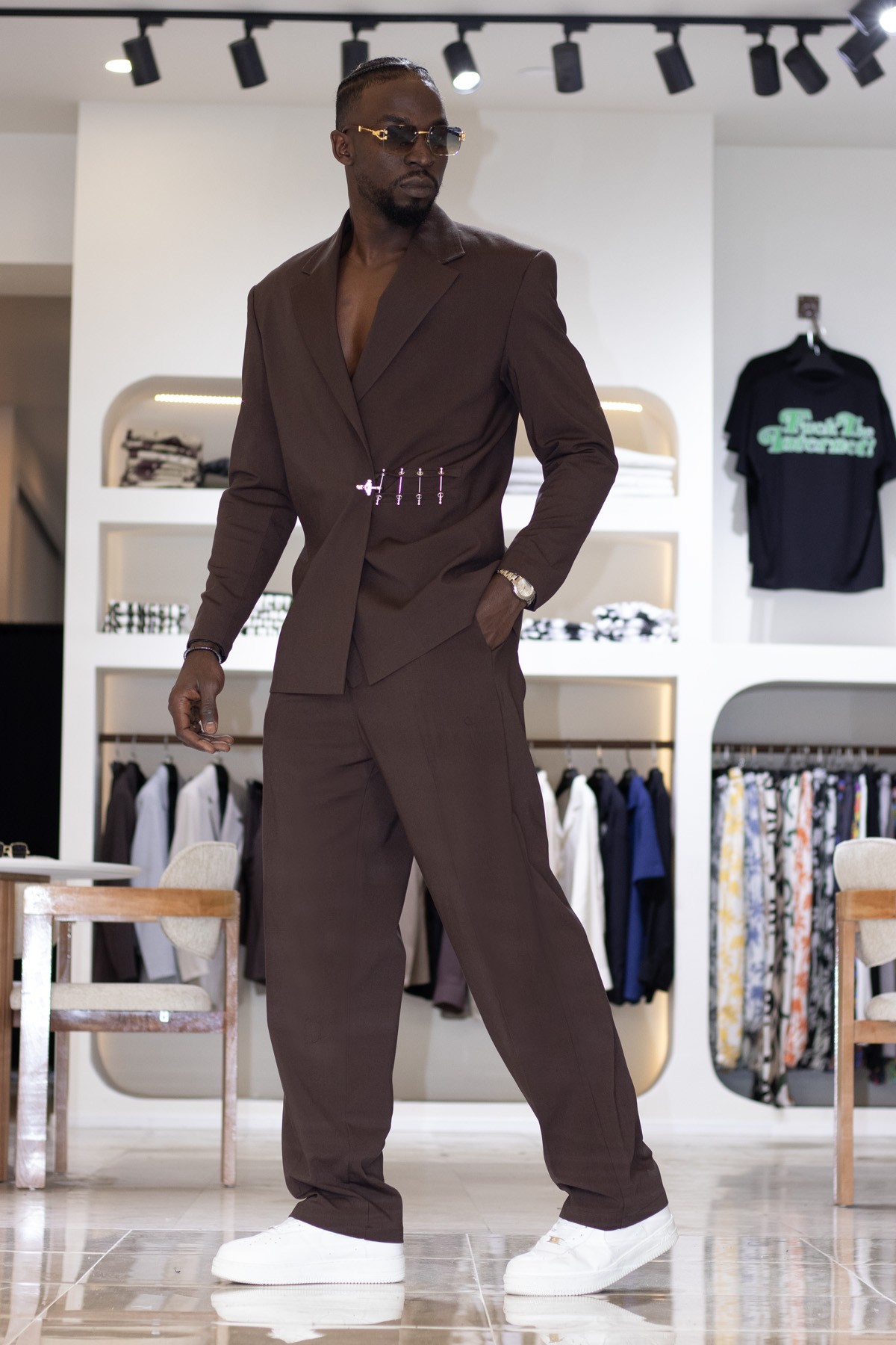 Oversize Kanca Detaylı Takım