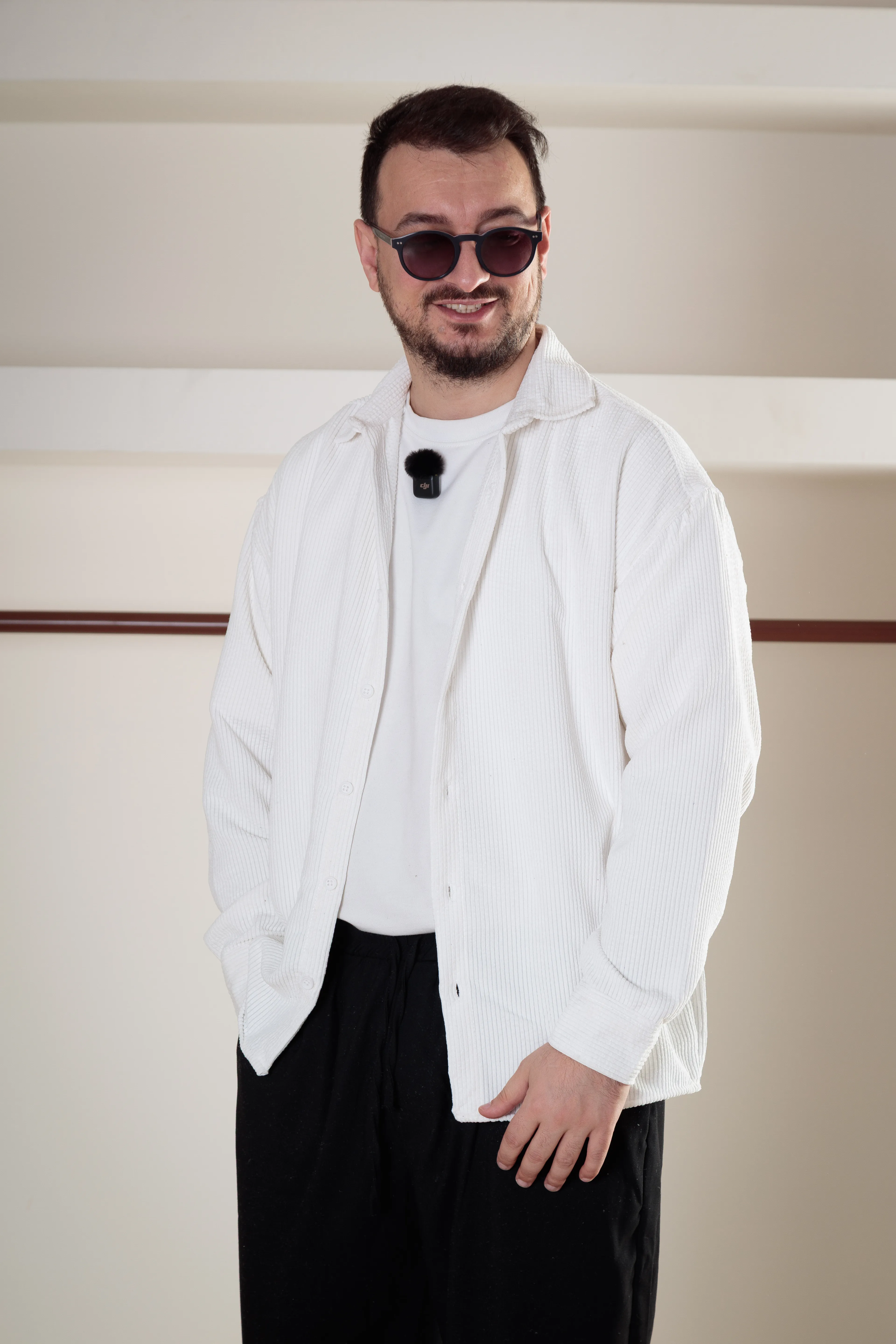 Oversize Kadife Gömlek