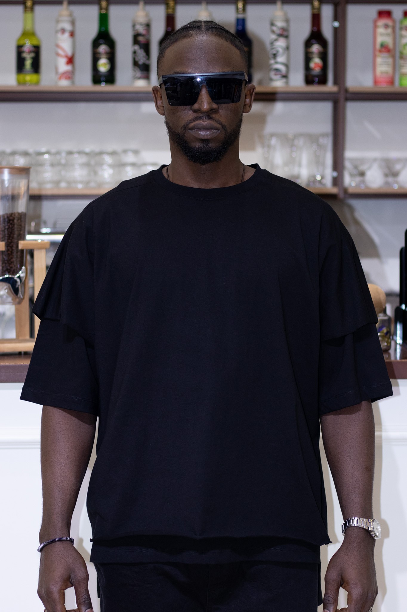 Çift Dikil Oversize Tshirt