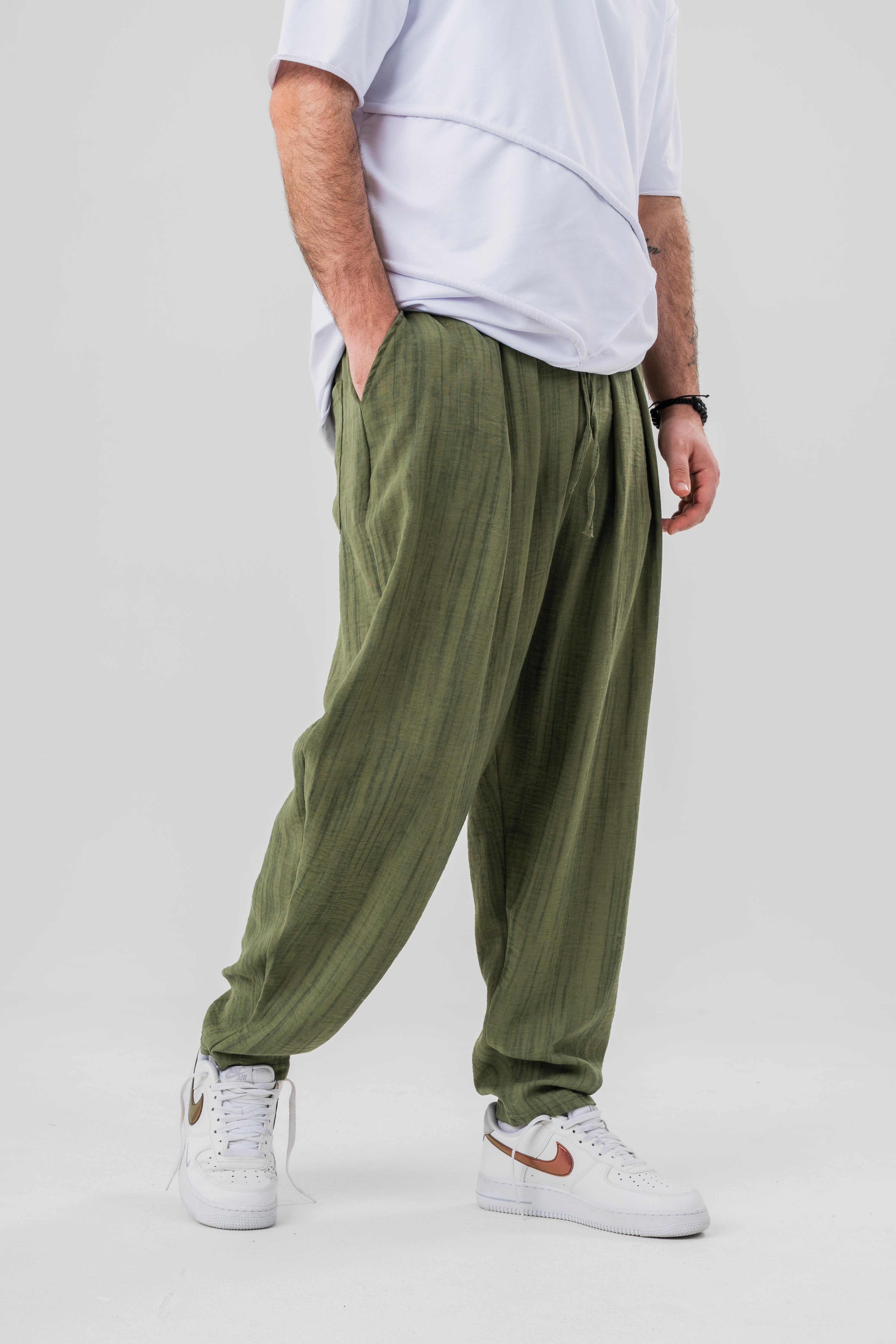 Desenli Baggy Pantolon