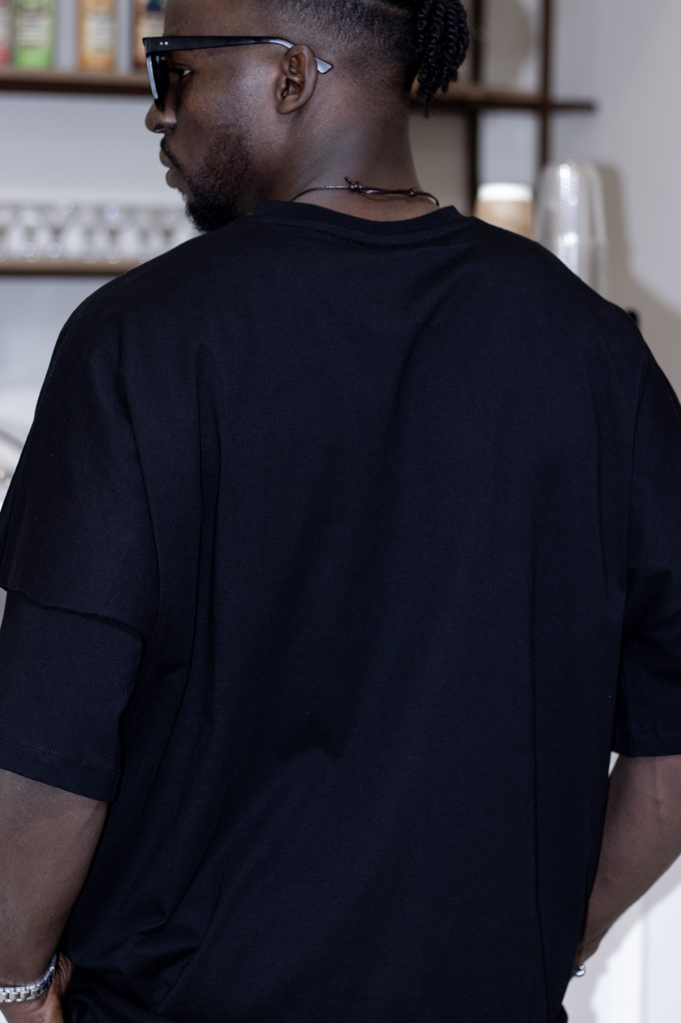 Çift Dikil Oversize Tshirt