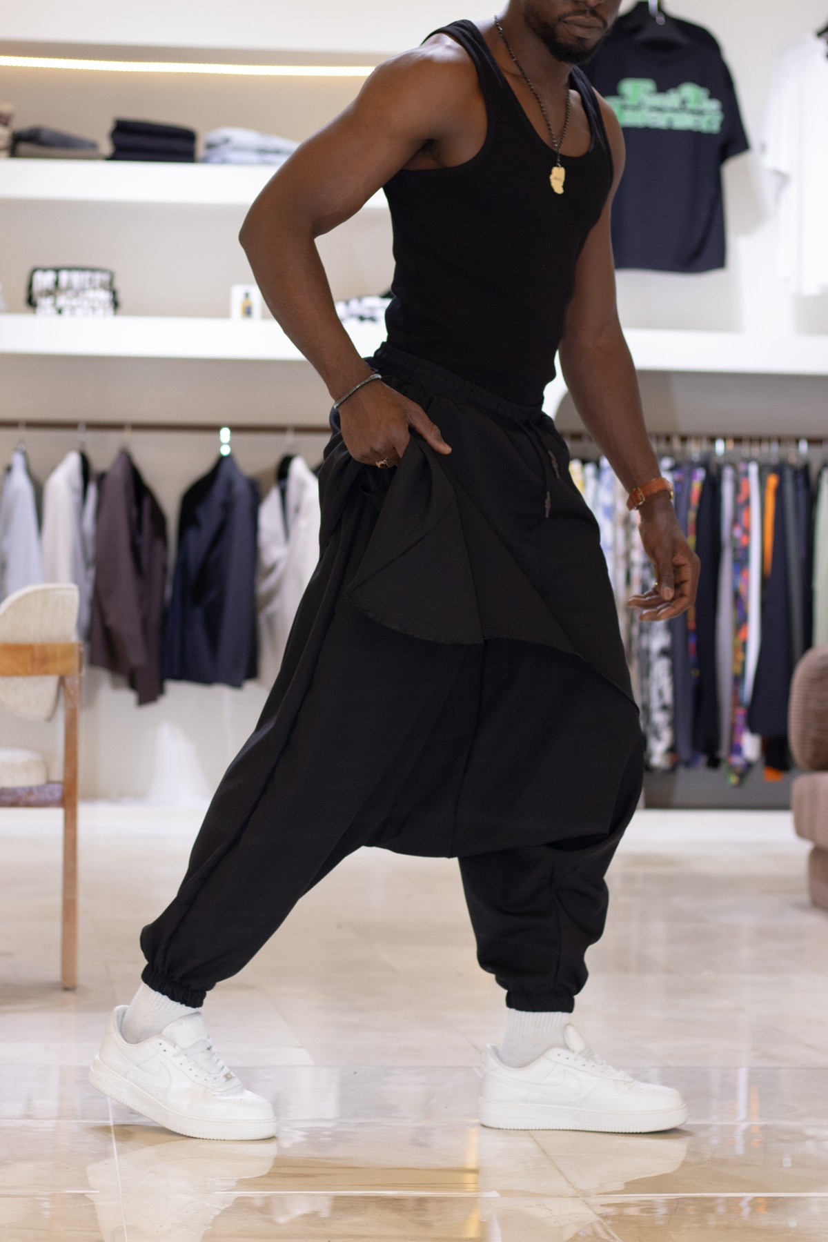 Şalvarlı Samurai Pantolon