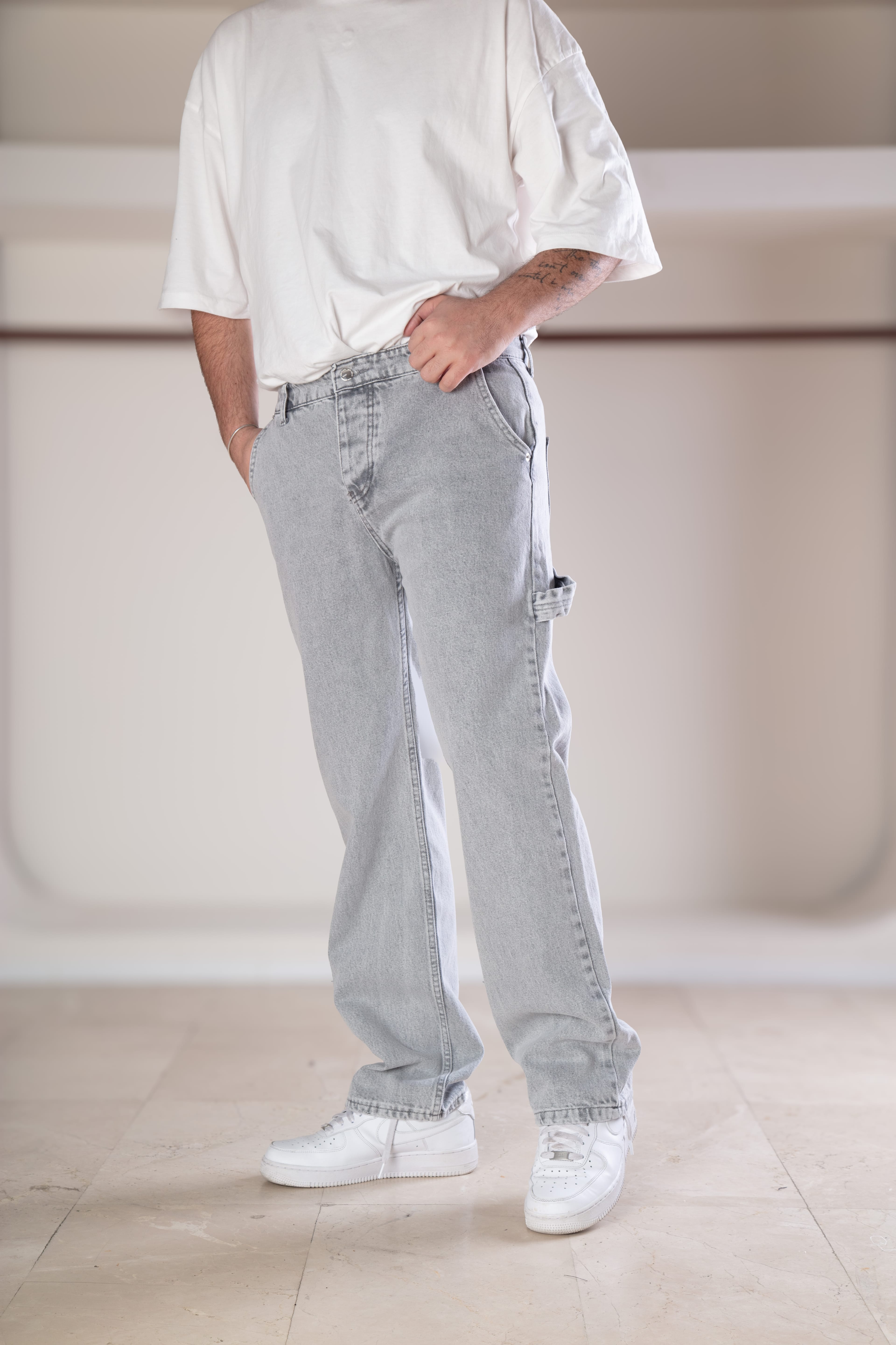 Erkek Baggy Jean Pantolon