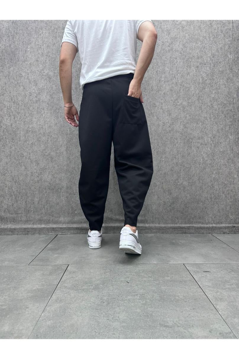 Nervür Cep Baggy Şalvar