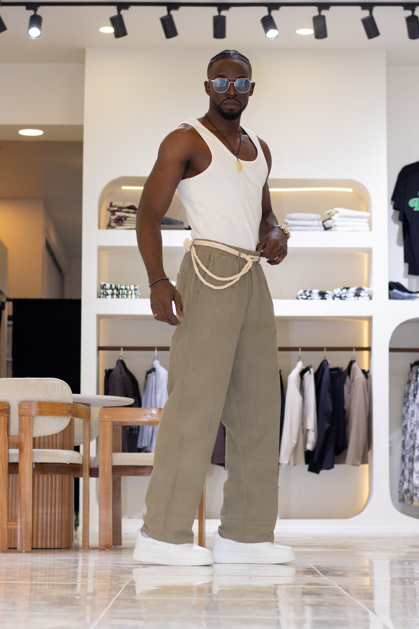 Kordon Detaylı Ketan Baggy