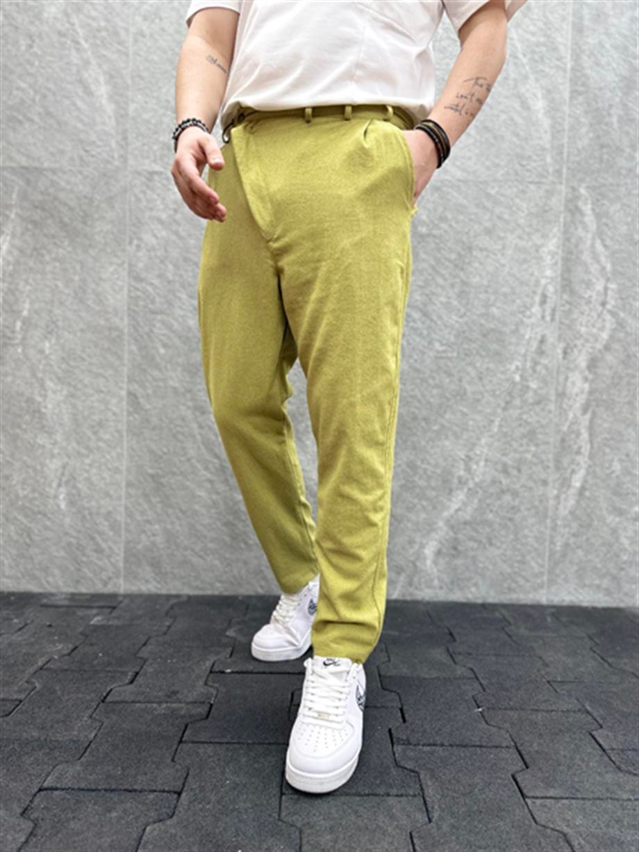 Erkek Keten Pantalon