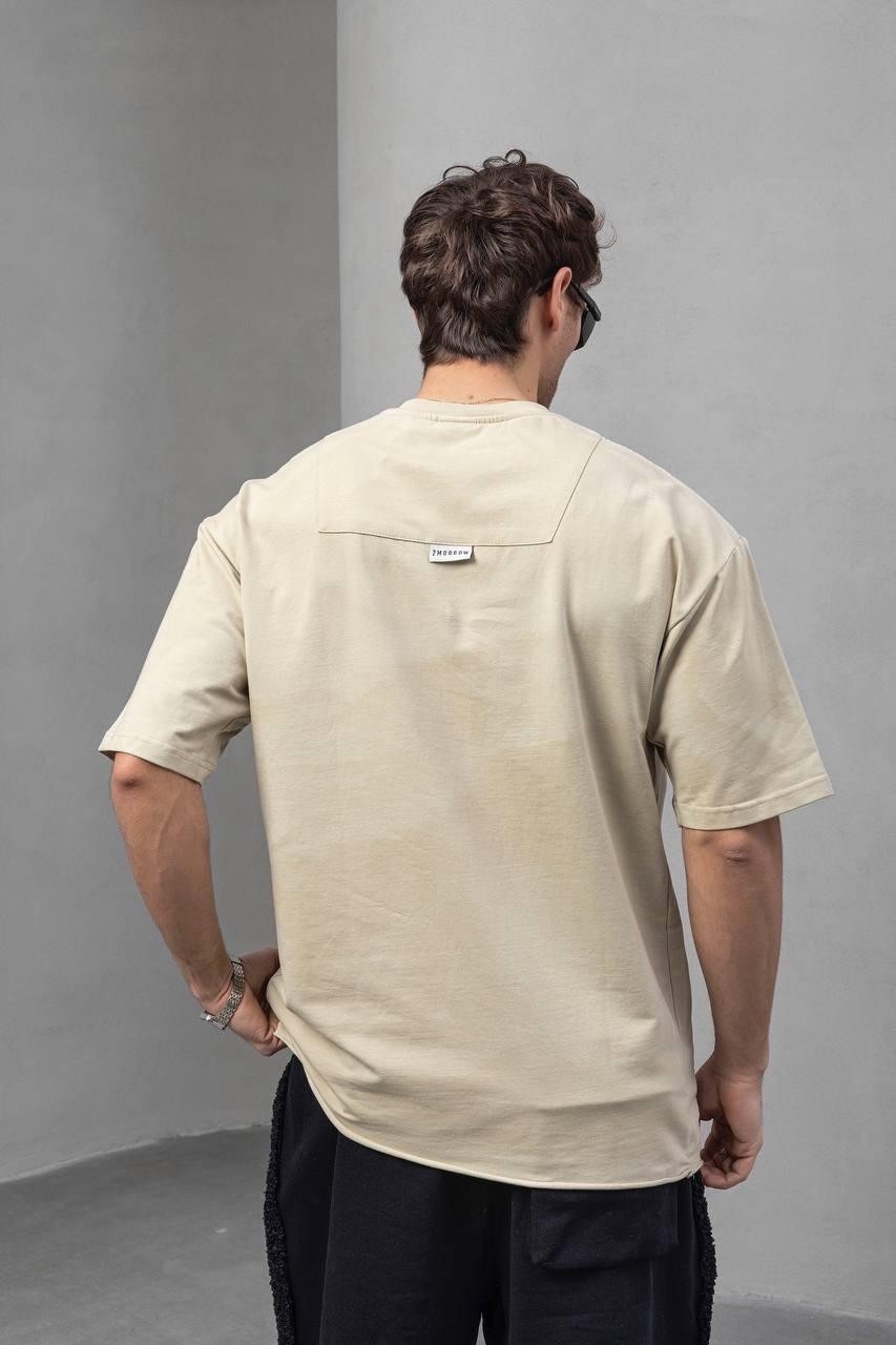 Hakim Yaka Fermuarlı Tshirt