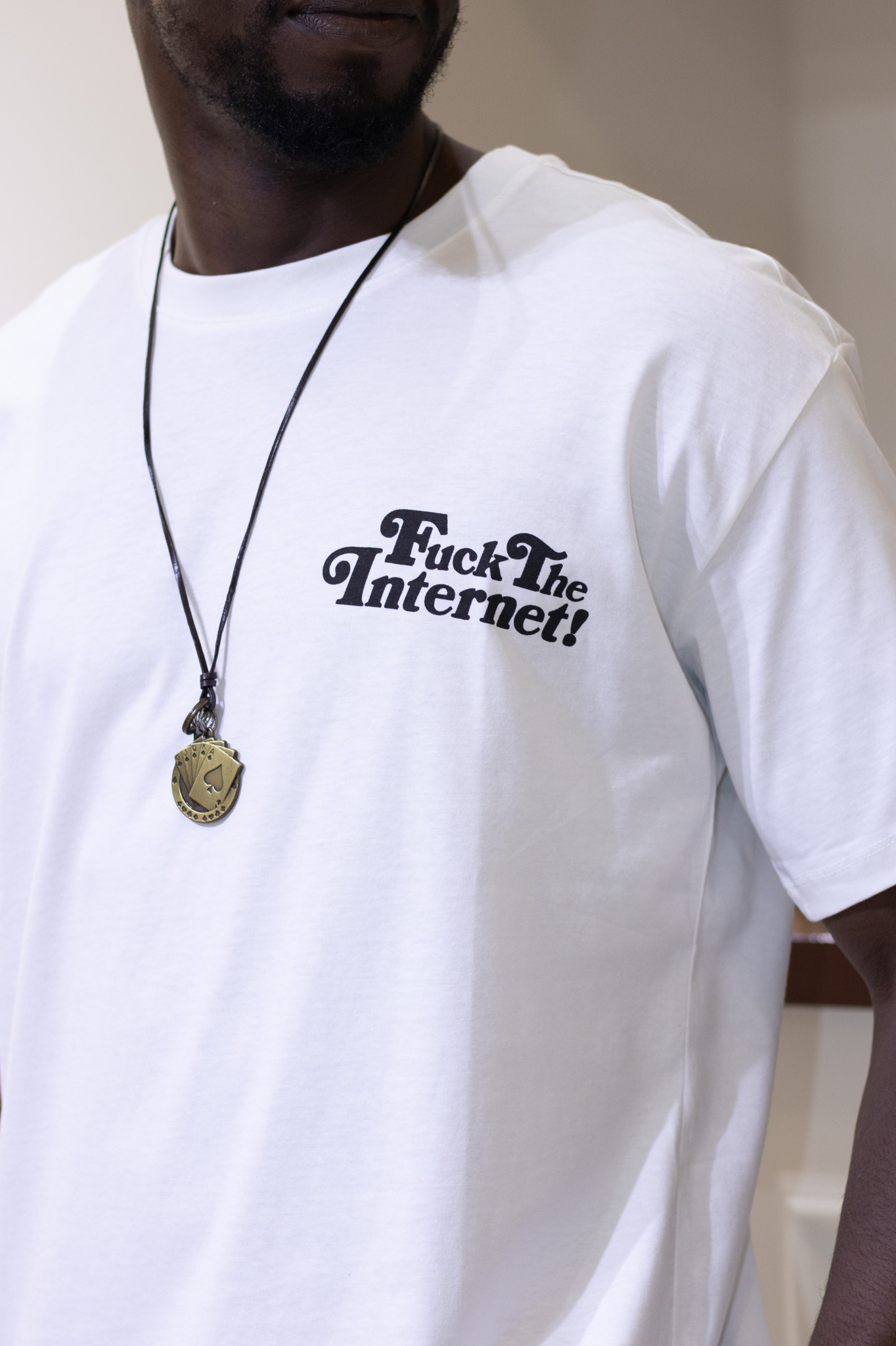 F**k The Baskılı Oversize Tshirt