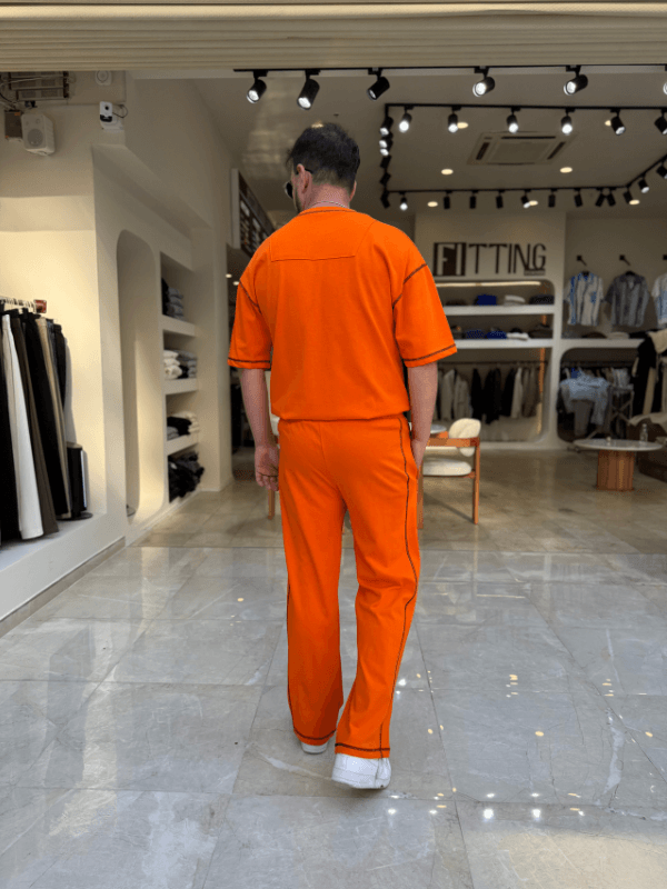 Dikiş Detaylı Chin Takım 