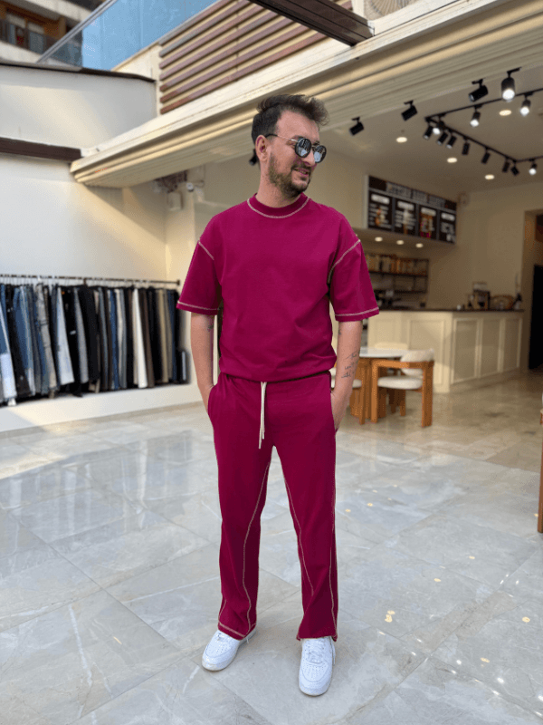 Dikiş Detaylı Chin Takım 