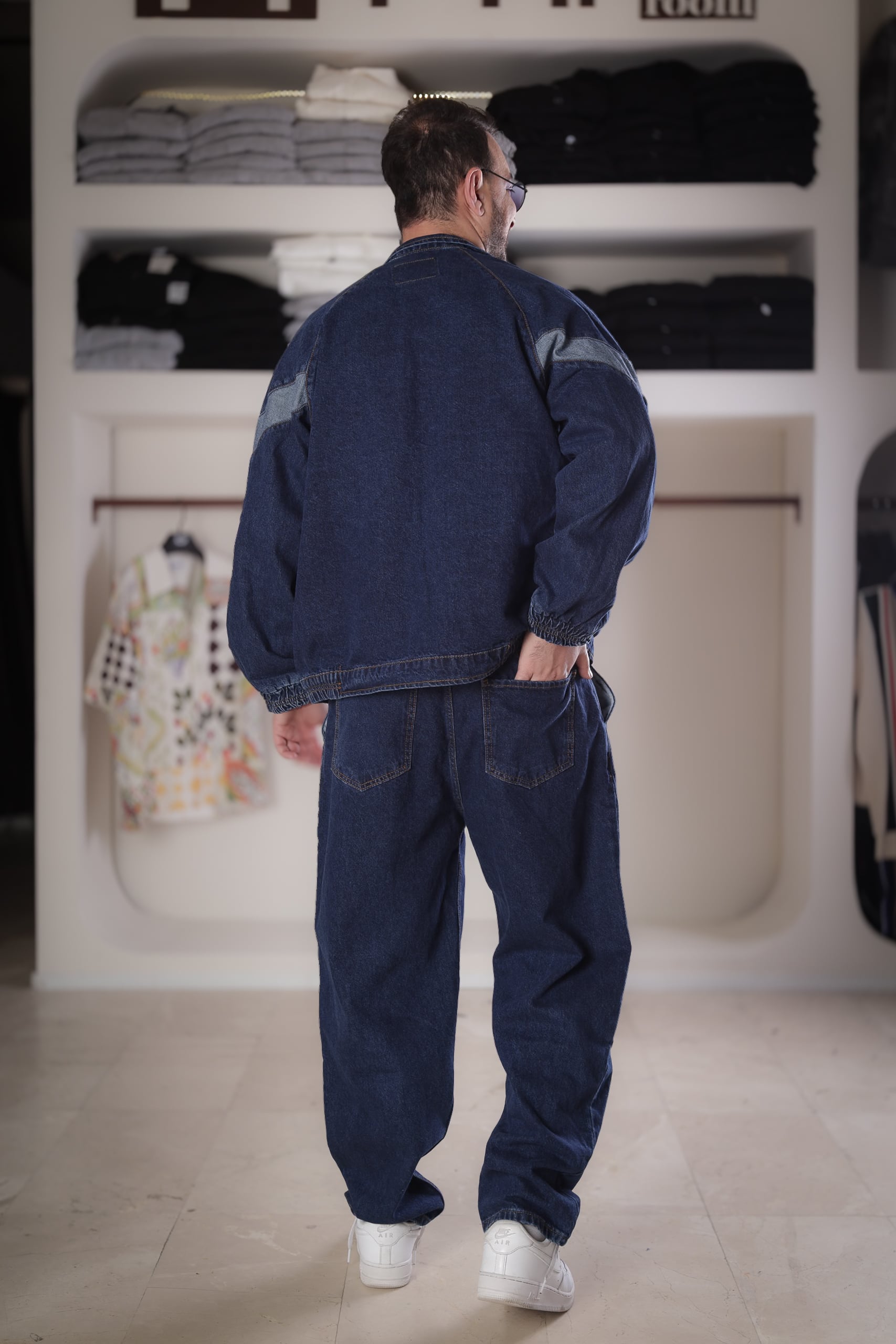 Baggy Pantolon Kot Ceket Takım
