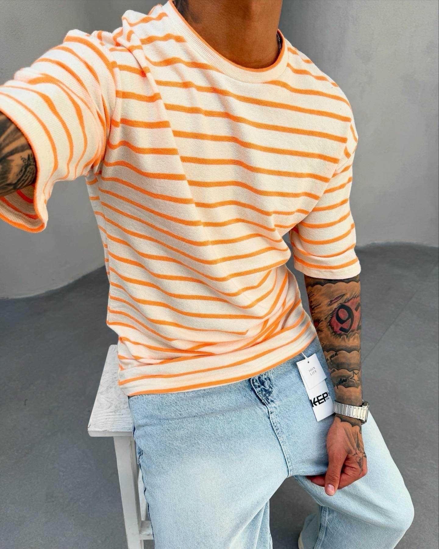 Çizgili Tshirt
