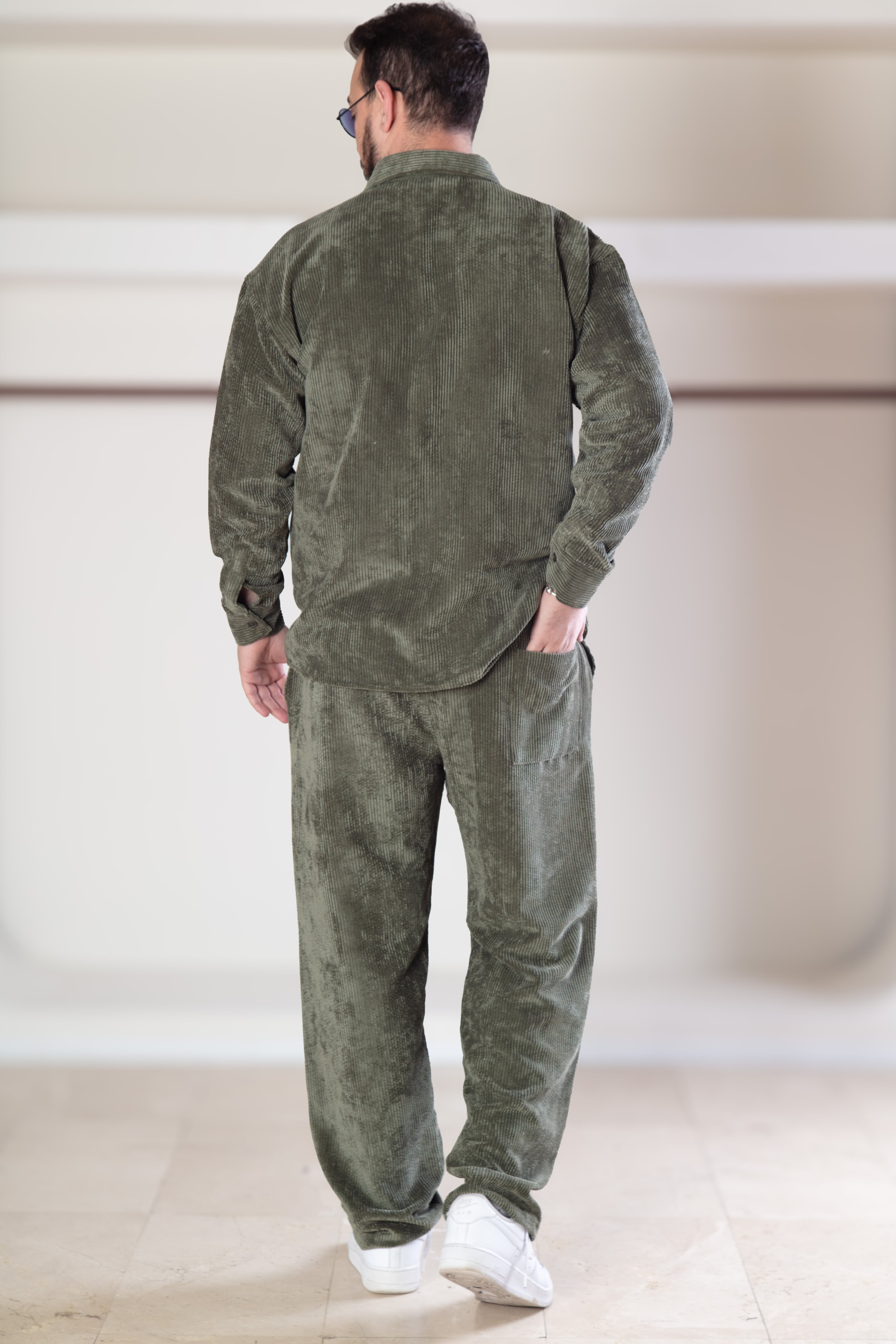 Oversize Kadife Takım