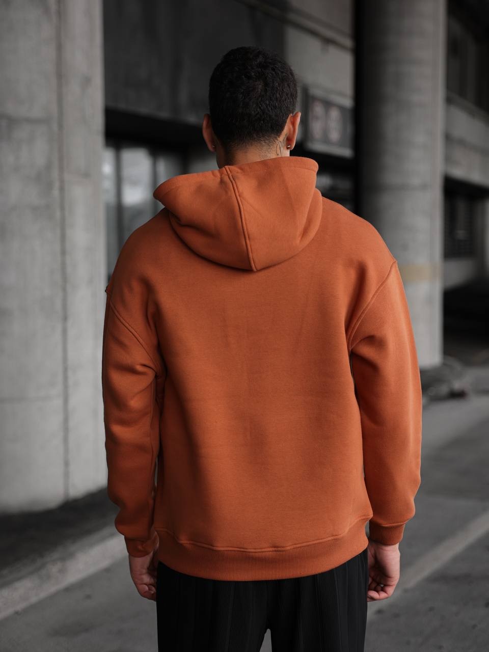 Kapüşonlu Cep Detaylı Hoodie