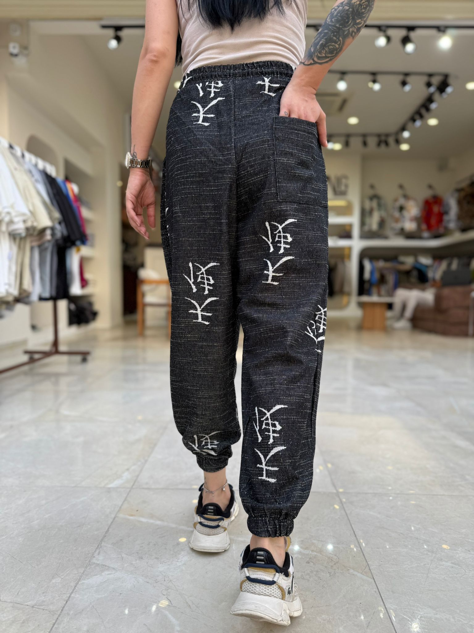 Bayan Pileli Şalvar