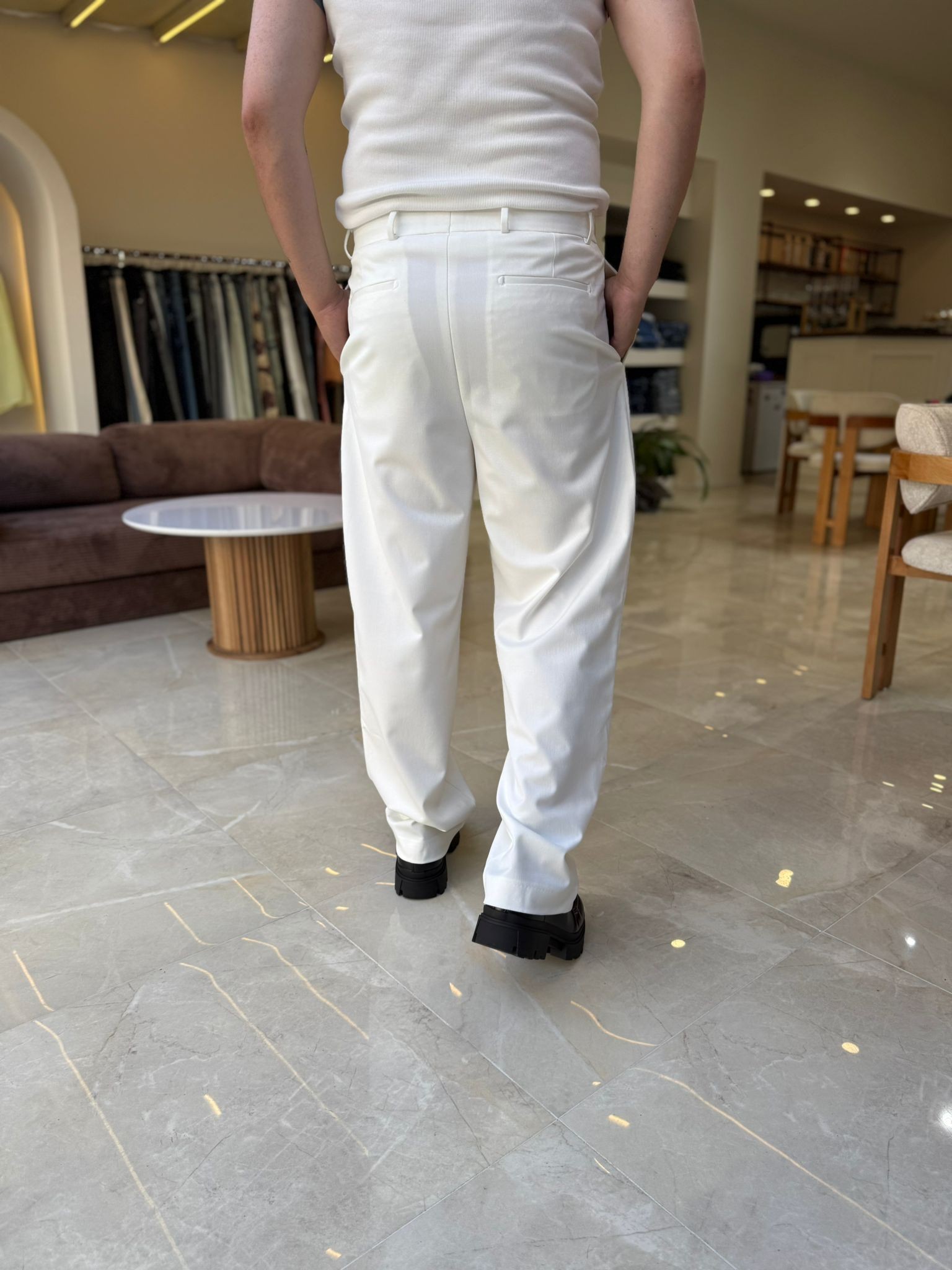 İtalyan Kesim Baggy Pantolon