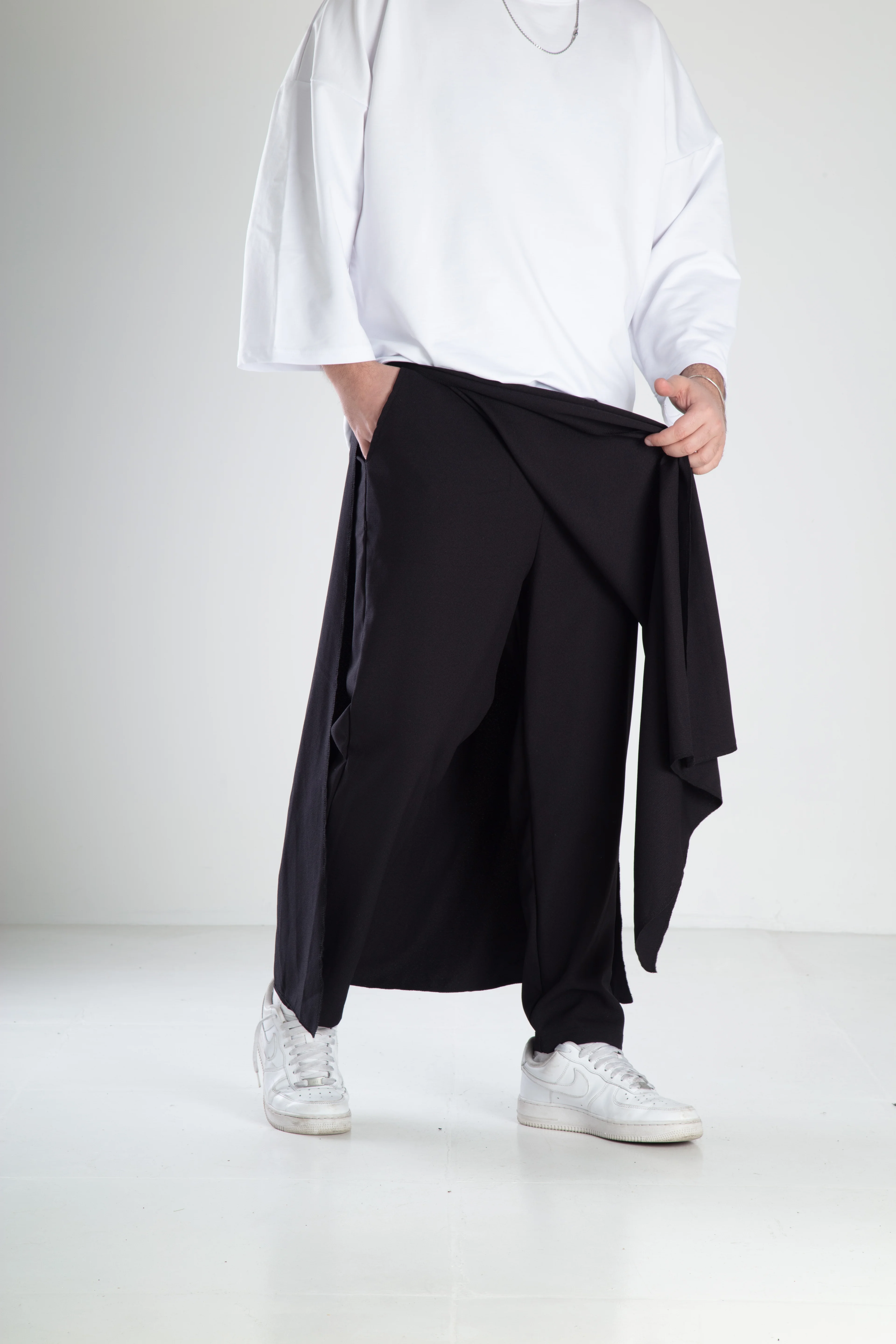 Ön Arka Parçalı Samuraı Baggy