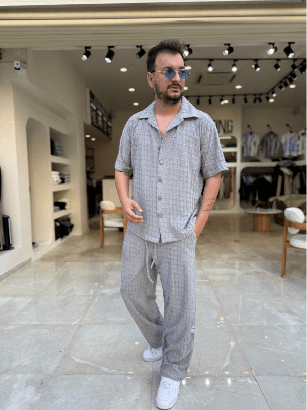 Gömlekli Oversize Takım 