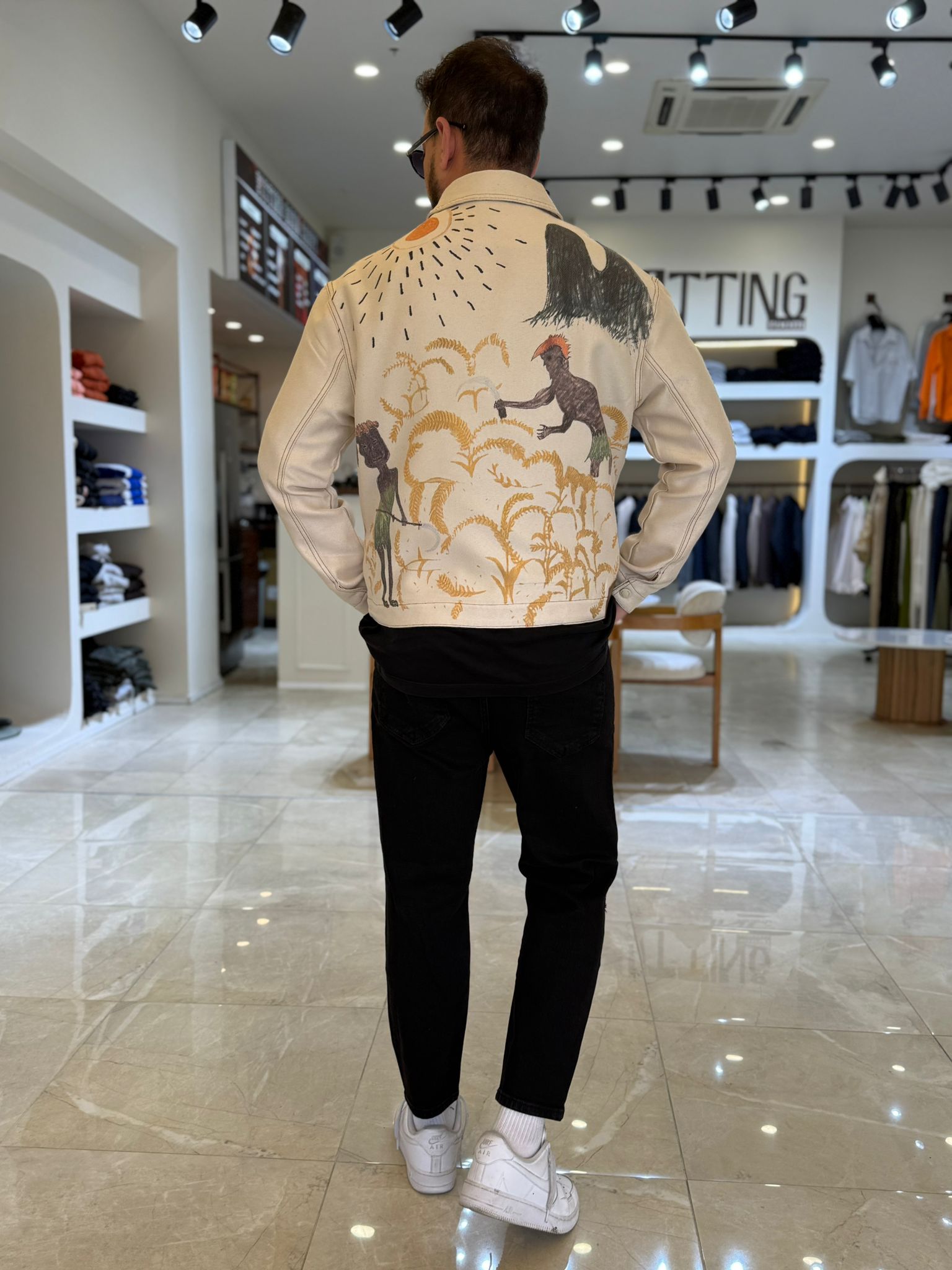 Desenli Premium Ceket