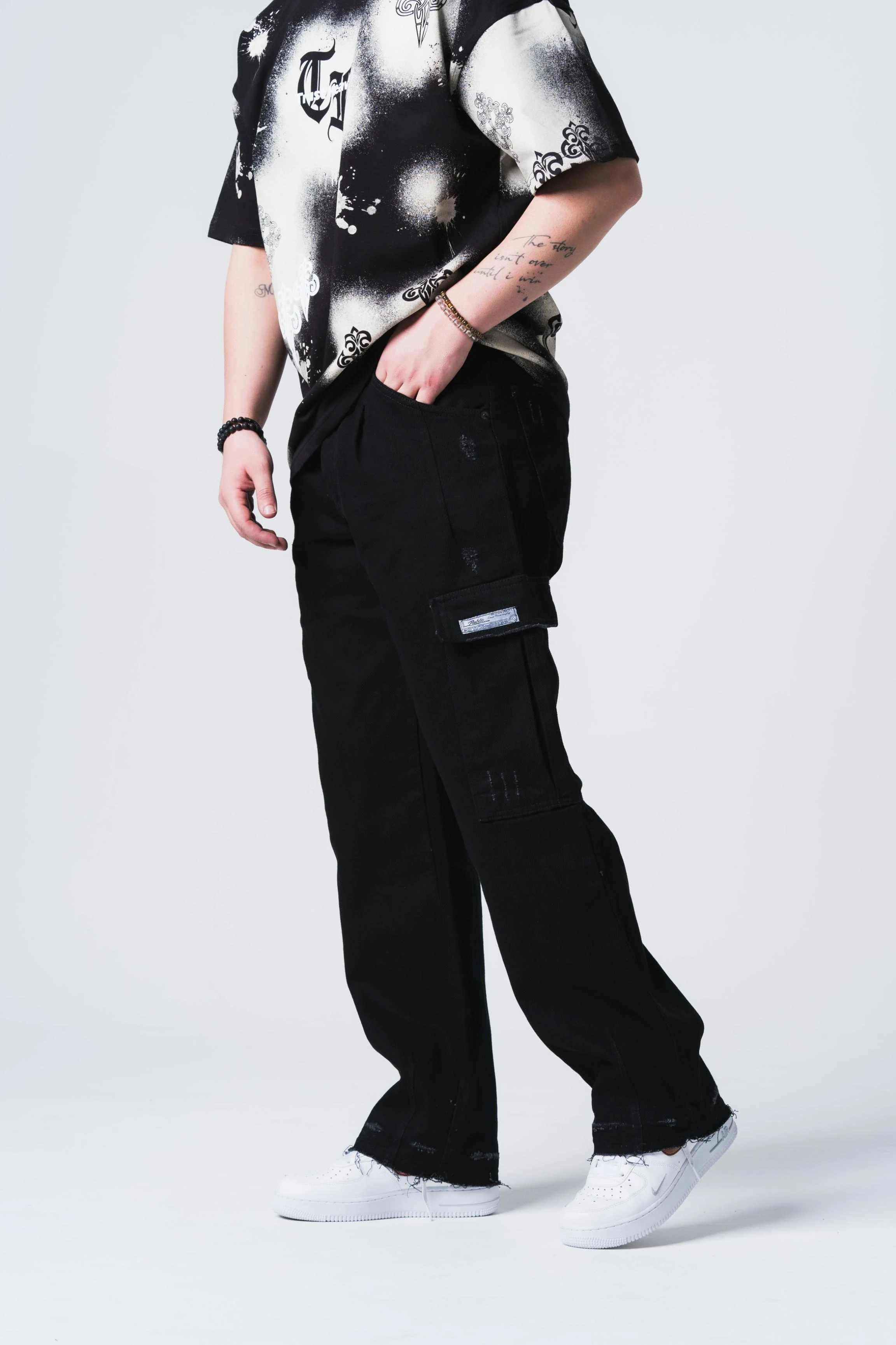 Kargo Cep Balon Kalıp Kot Pantolon